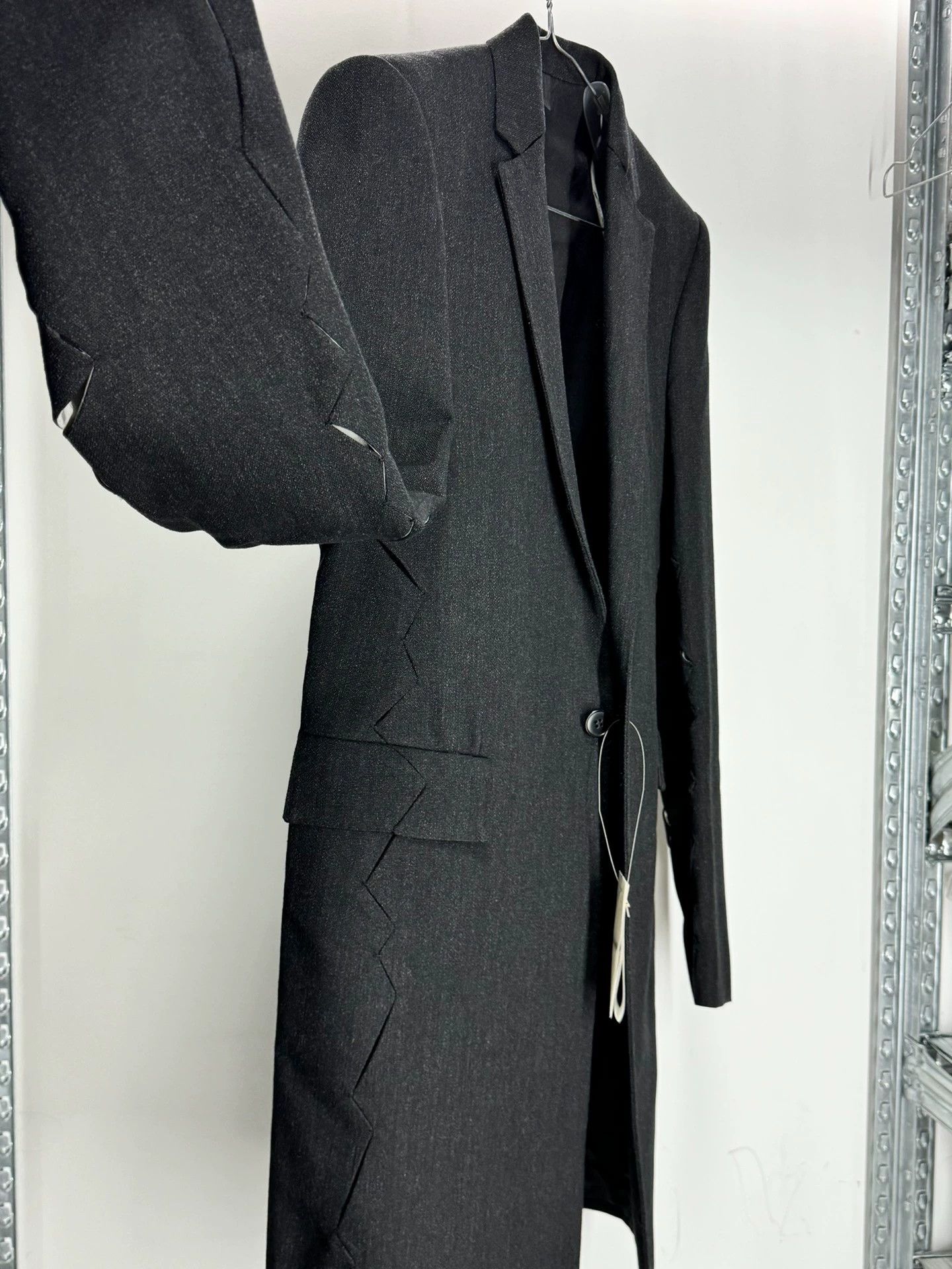 Deepti Deepti Crackle Blazer Size 48 Size 48R - 5 Thumbnail