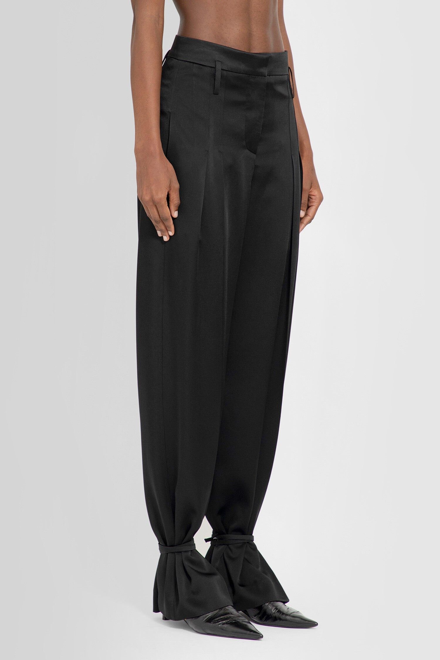 Jil Sander o1w1db10825 Trouser in Black Size 28" / US 6 / IT 42 - 3 Thumbnail