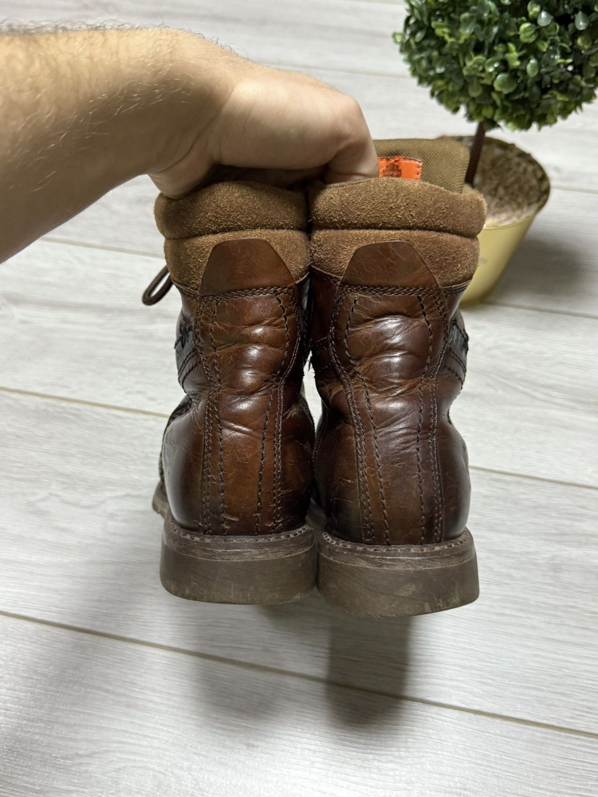 Harley Davidson Harley Davidson boots moto USA leather high Size US 8 / EU 41 - 3 Thumbnail