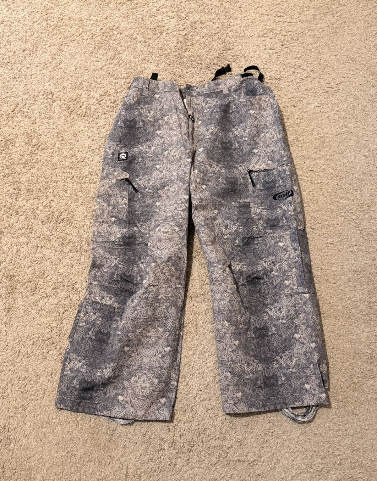 STAFF WORKFORCE STAFF WORKFORCE TRENCH BABY PANTS Size US 36 / EU 52 - 1 Thumbnail