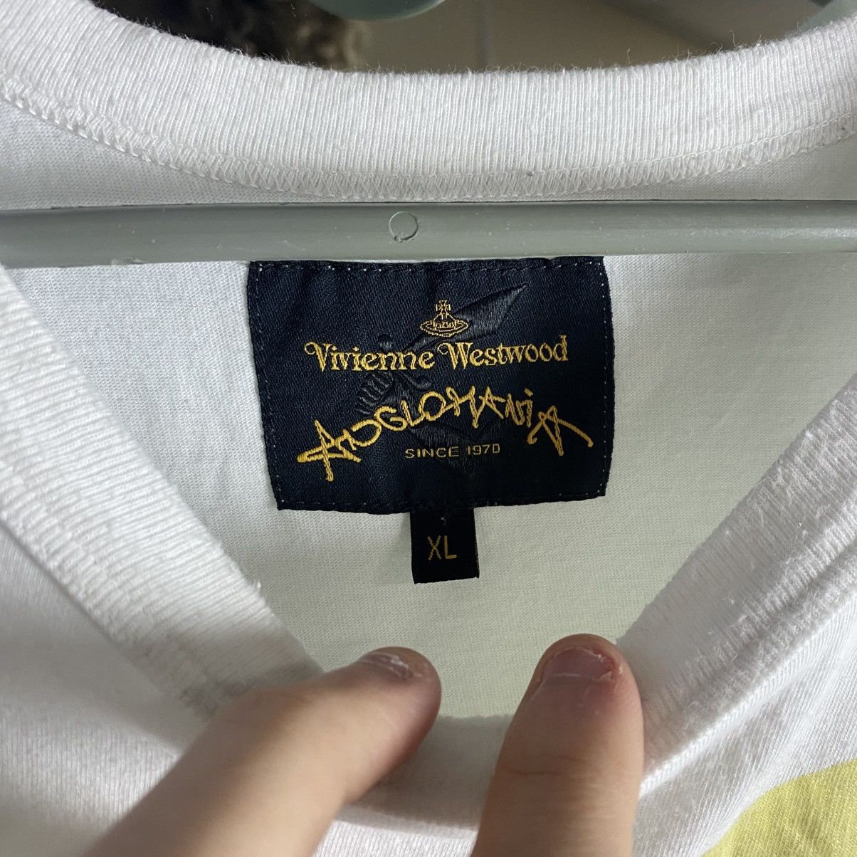 Vivienne Westwood VIVIENNE WESTWOOD T-SHIRT BIG LOGO GRAPHIC DESIGN Size US XL / EU 56 / 4 - 4 Thumbnail