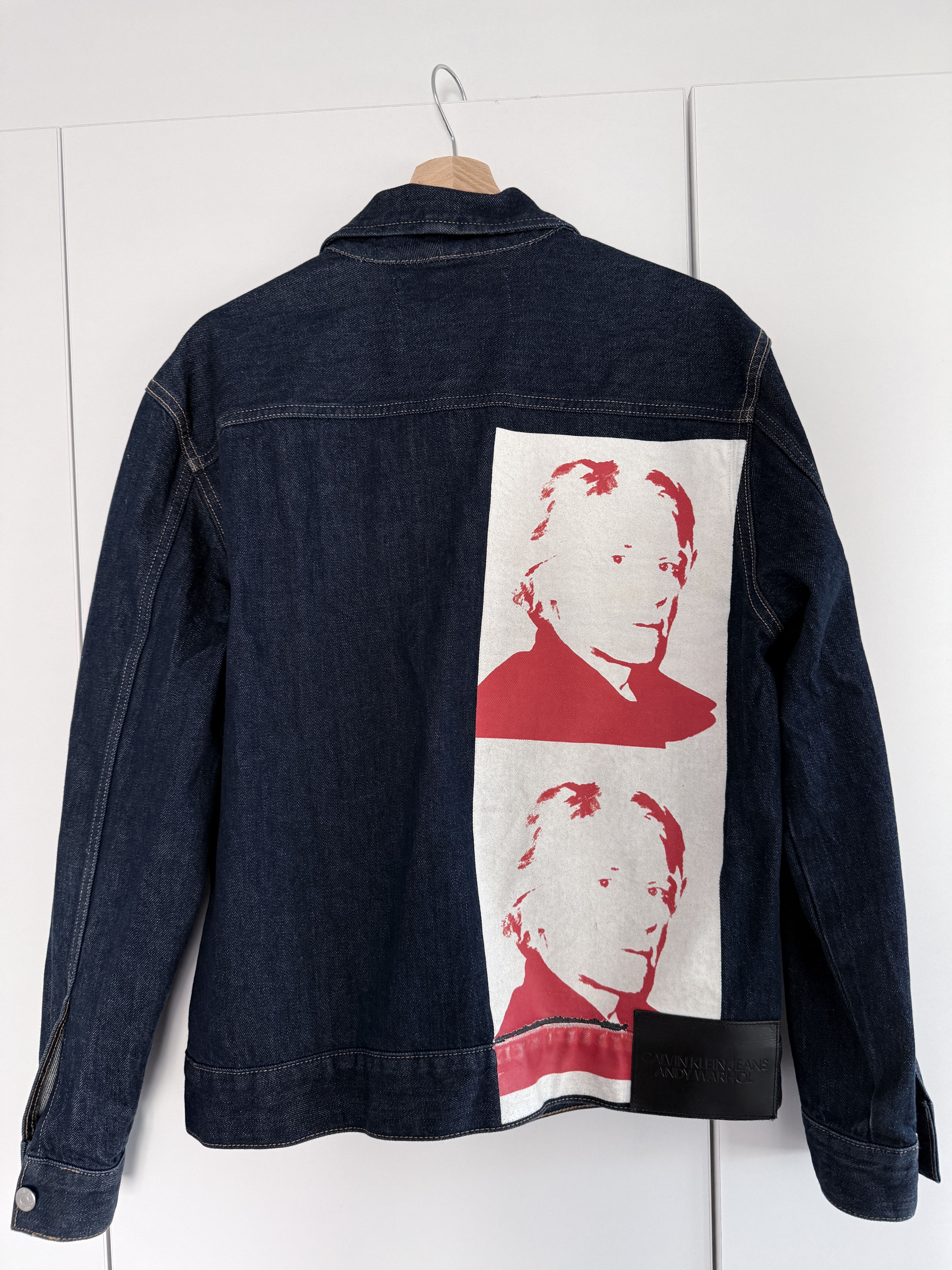 Calvin Klein Calvin Klein x Raf Simons Andy Warhol Denim Jacket Size US M / EU 48-50 / 2 - 1 Thumbnail