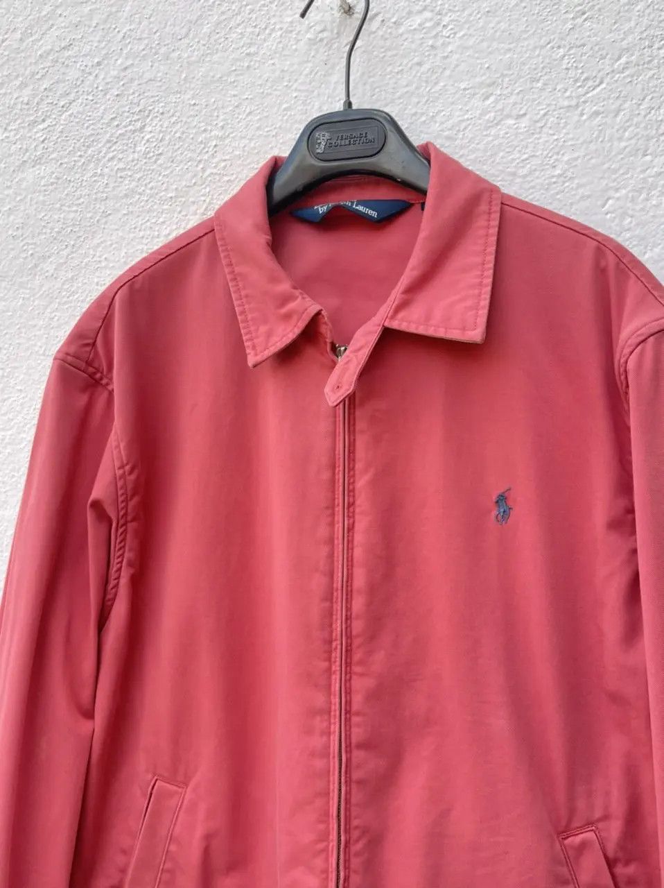 Polo Ralph Lauren 🔥 pink salmon bomber jacket size L polo Ralph Lauren Size US L / EU 52-54 / 3 - 4 Thumbnail