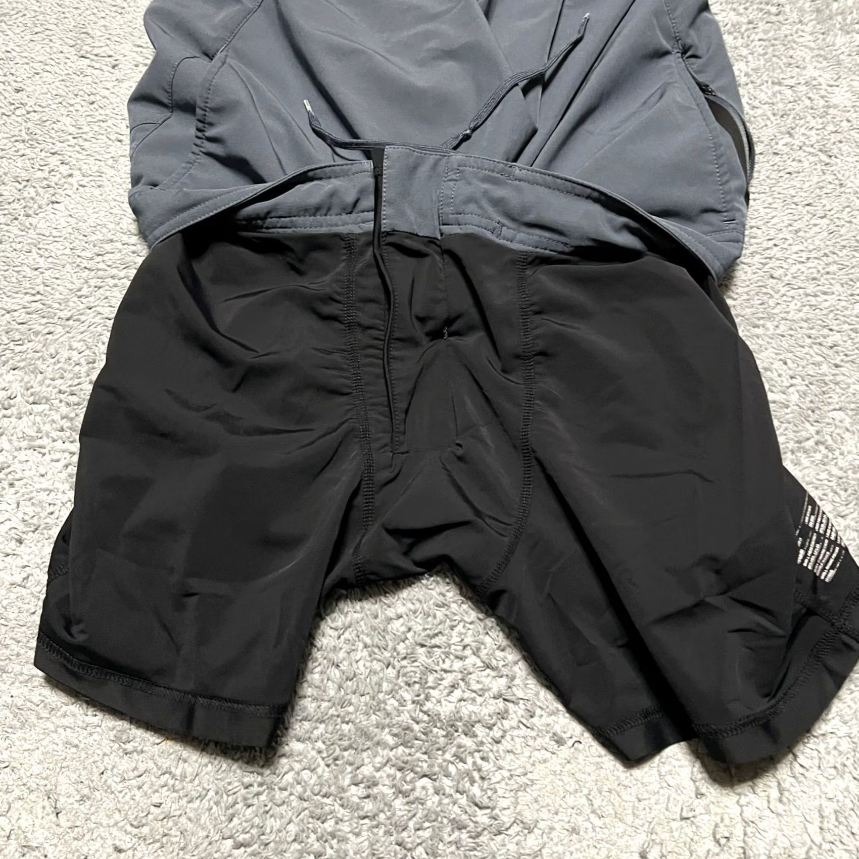 Ten Thousand Ten Thousand Shorts Mens Large Blue Foundation 7" Lined Drawstring Running Size US 33 - 3 Thumbnail