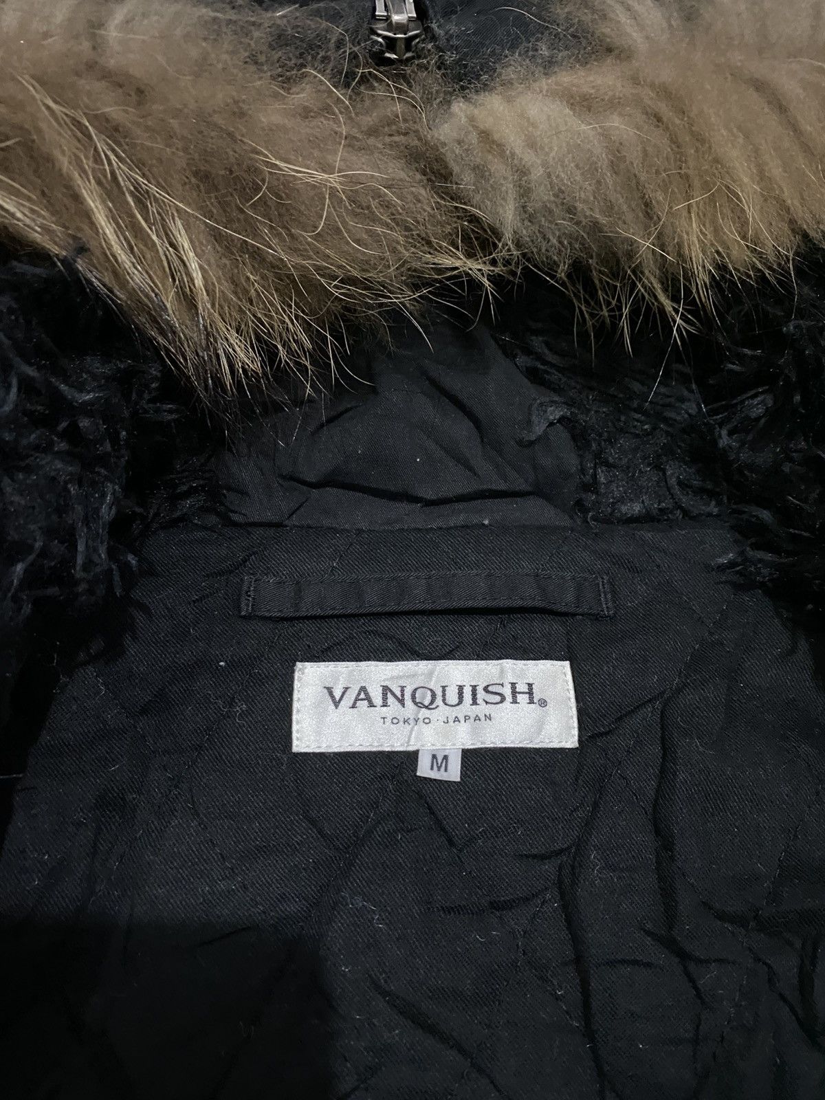 Vanquish 2000's Vanquish Furhoodie Apocalypse Bomber Jacket Size M / US 6-8 / IT 42-44 - 9 Thumbnail