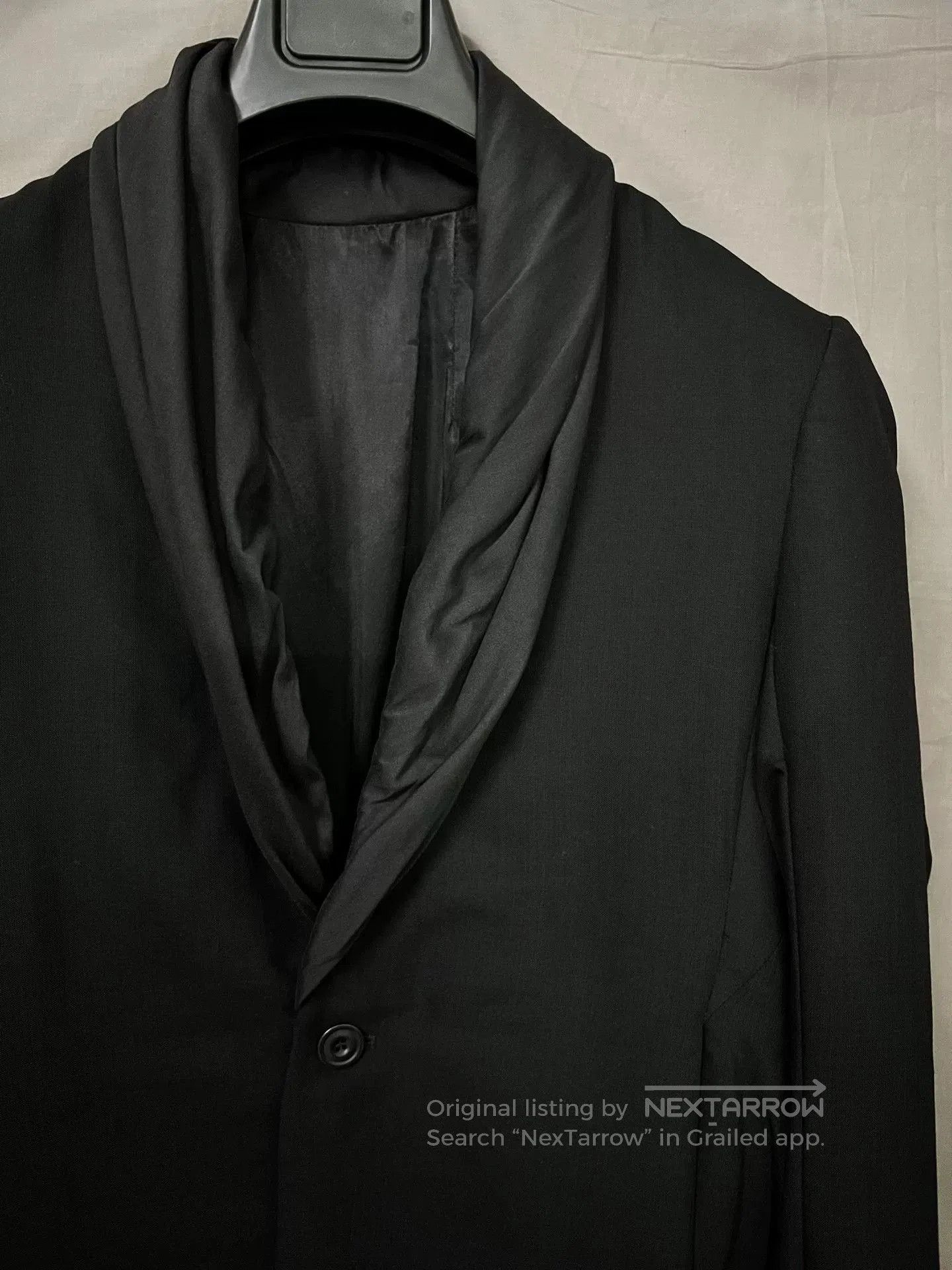 Rick Owens Rick Owens Elegant Black Blazer Jacket. Size US M / EU 48-50 / 2 - 5 Thumbnail