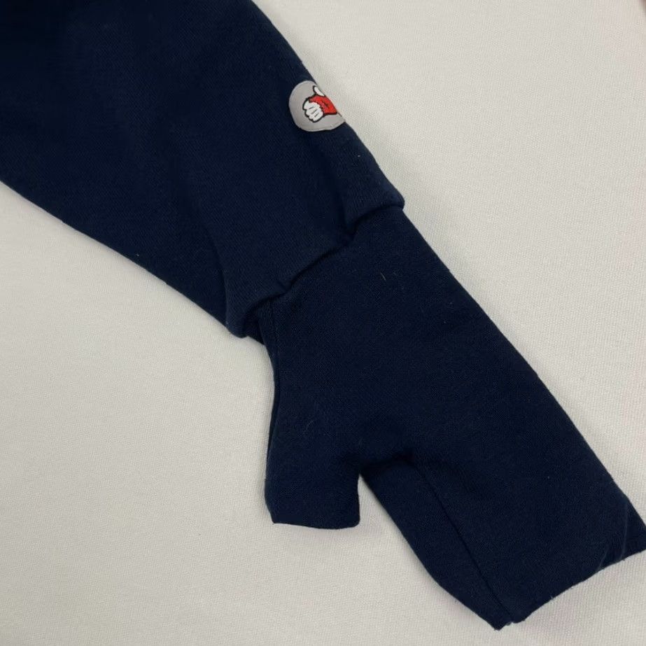 Vintage VINTAGE Handcuffs Hoodie Mens XL Blue University Blue Hens Pullover Hooded Pockets 90s University Sports Mens Size US XL / EU 56 / 4 - 3 Thumbnail