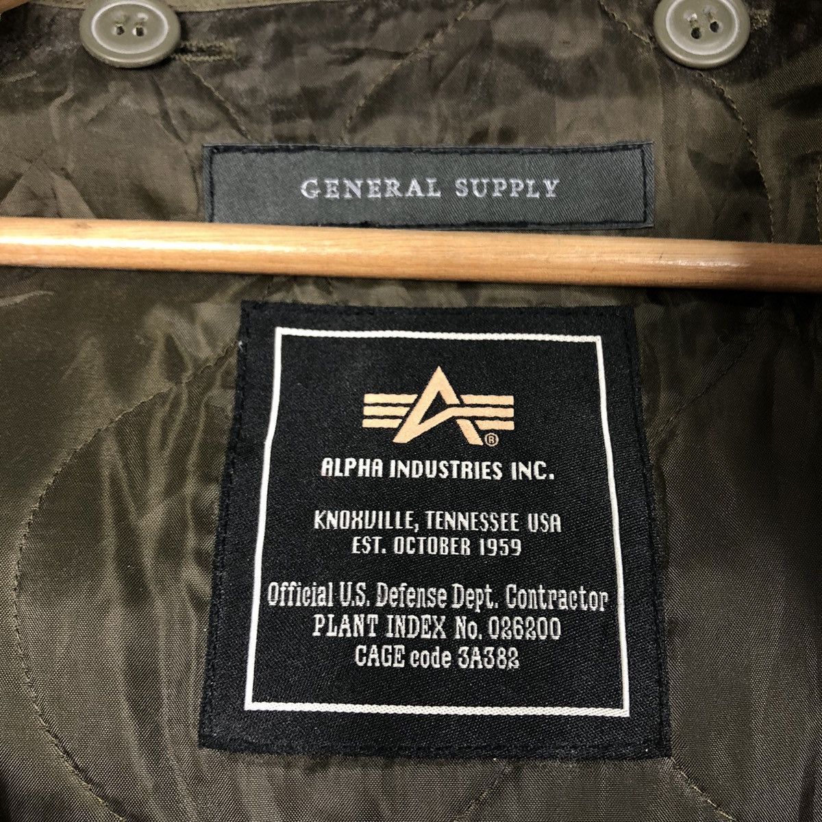 Alpha Industries × Vintage 📌Vintage Heavy Military Parka Jacket Alpha Industries Size US M / EU 48-50 / 2 - 21 Thumbnail