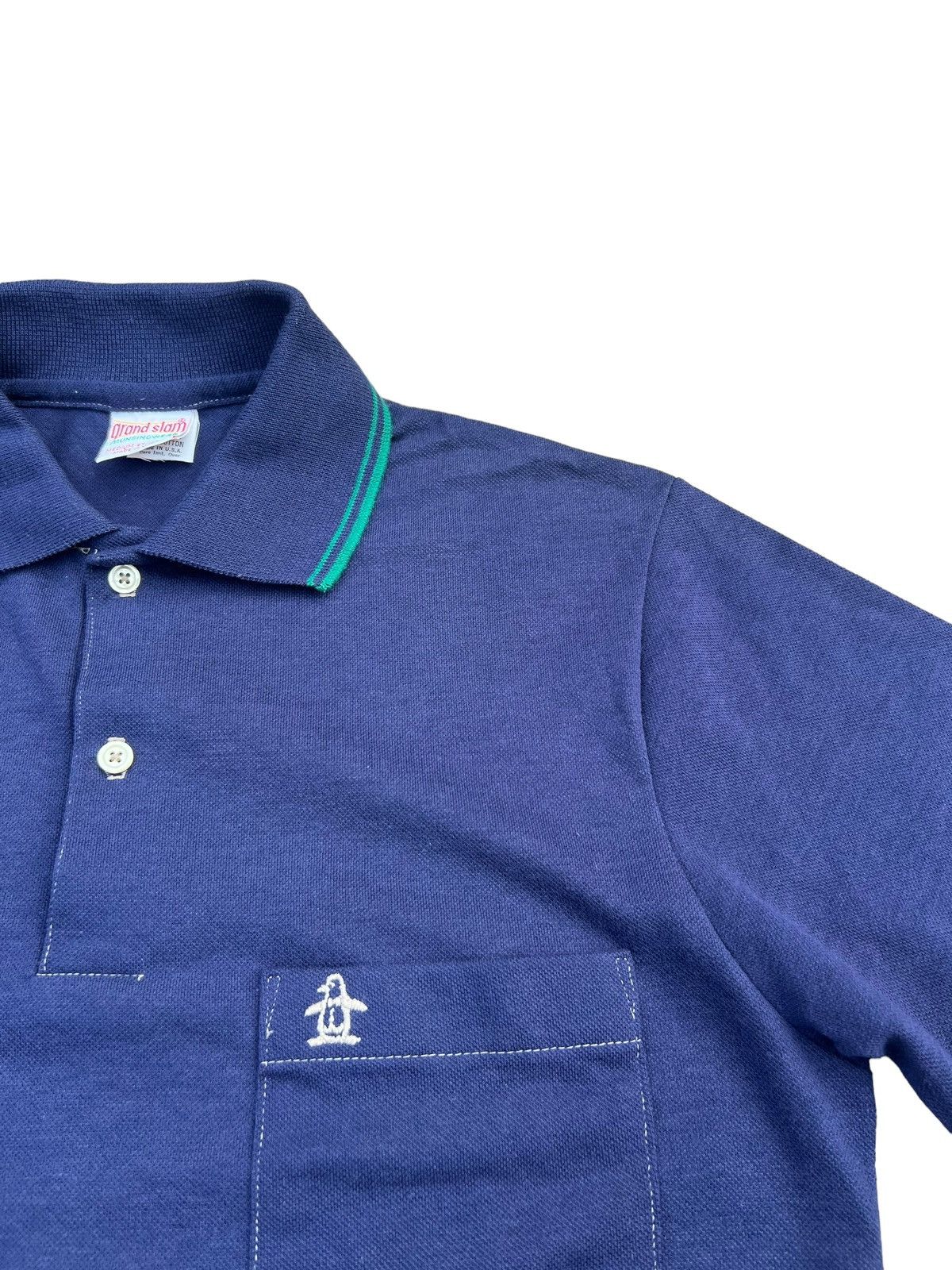 Grand Slam × Vintage Vintage 80s Grand Slam Munsingwear Polo Shirt Size US M / EU 48-50 / 2 - 4 Thumbnail