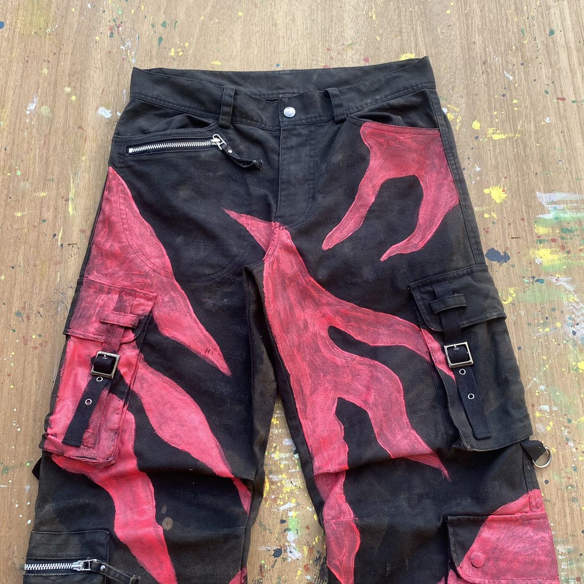 Steals🔥 Vintage Modern Lover Tactical Bondage Cargo Pants