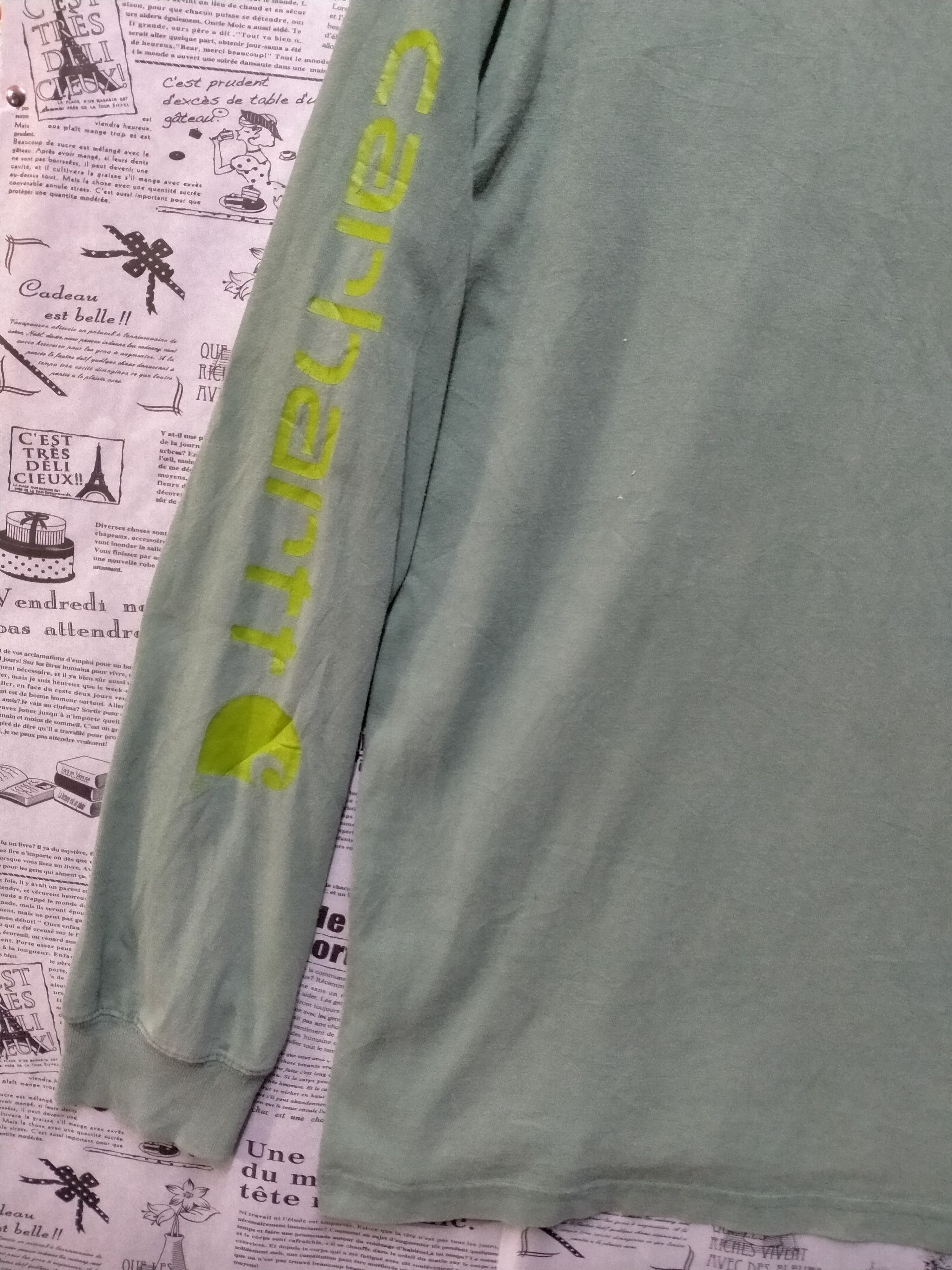 Beauty Beast × Carhartt Distressed Carhartt long sleeve t-shirt Size US M / EU 48-50 / 2 - 3 Thumbnail