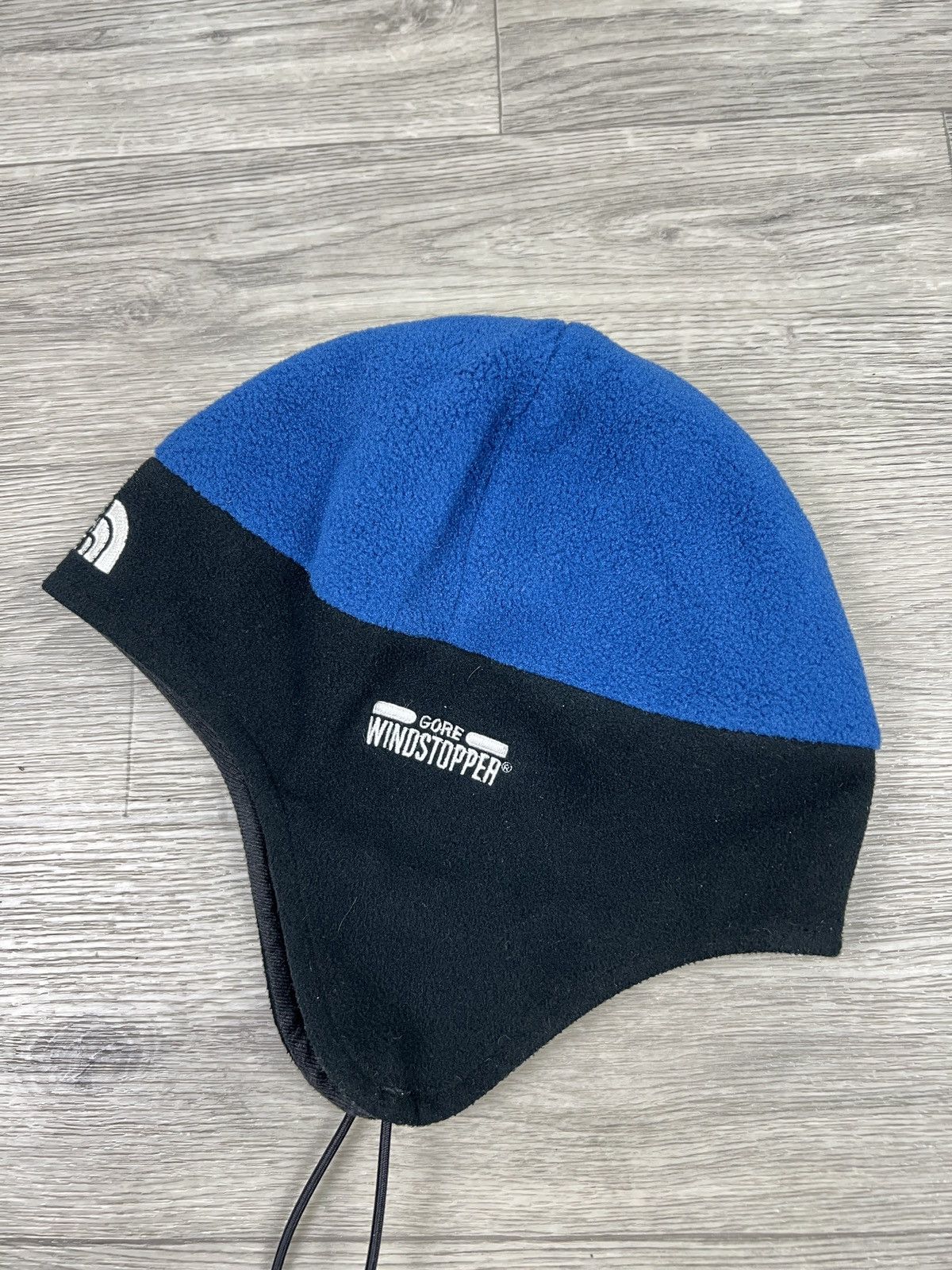 The North Face VINTAGE The North Face Beanie Hat Cap Blue Fleece Size M Size ONE SIZE - 5 Thumbnail