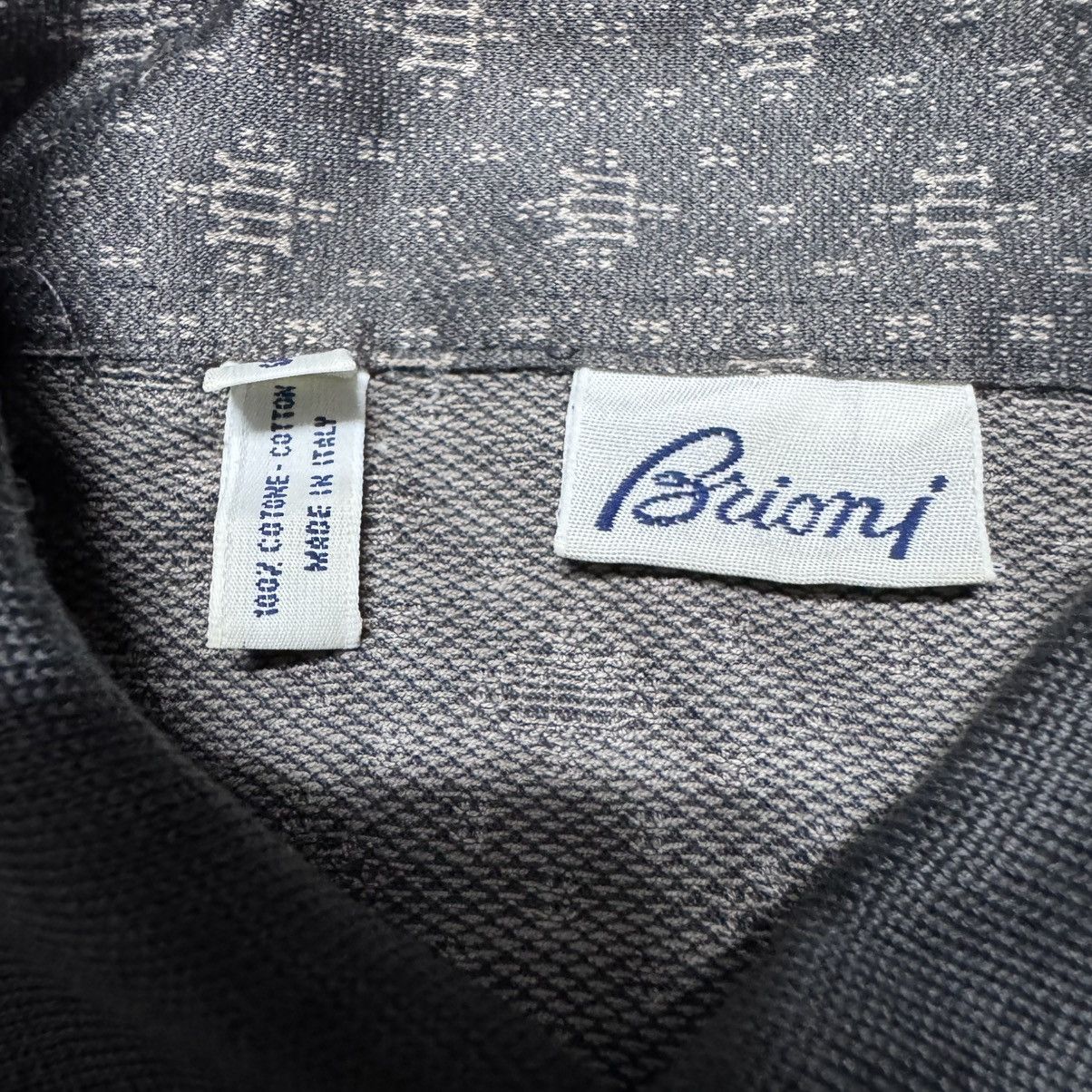 Brioni Brioni Monogram Pocket Shirt Size US S / EU 44-46 / 1 - 13 Thumbnail