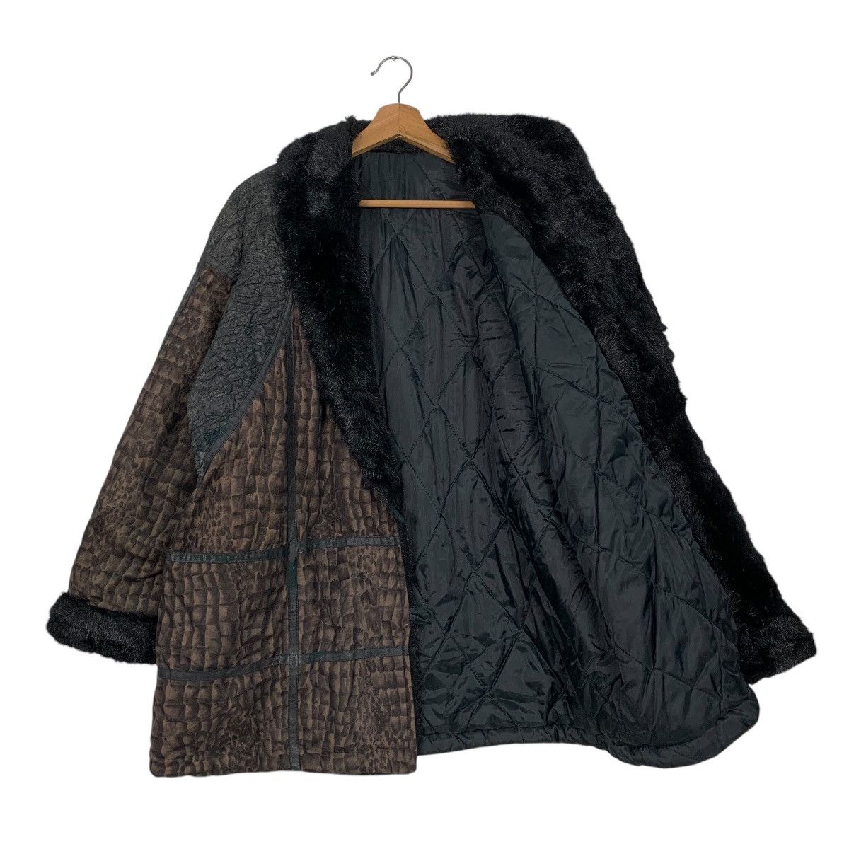 Japanese Brand Nice Design Japanese Brand Women Shearling Jacket Size L / US 10 / IT 46 - 9 Thumbnail