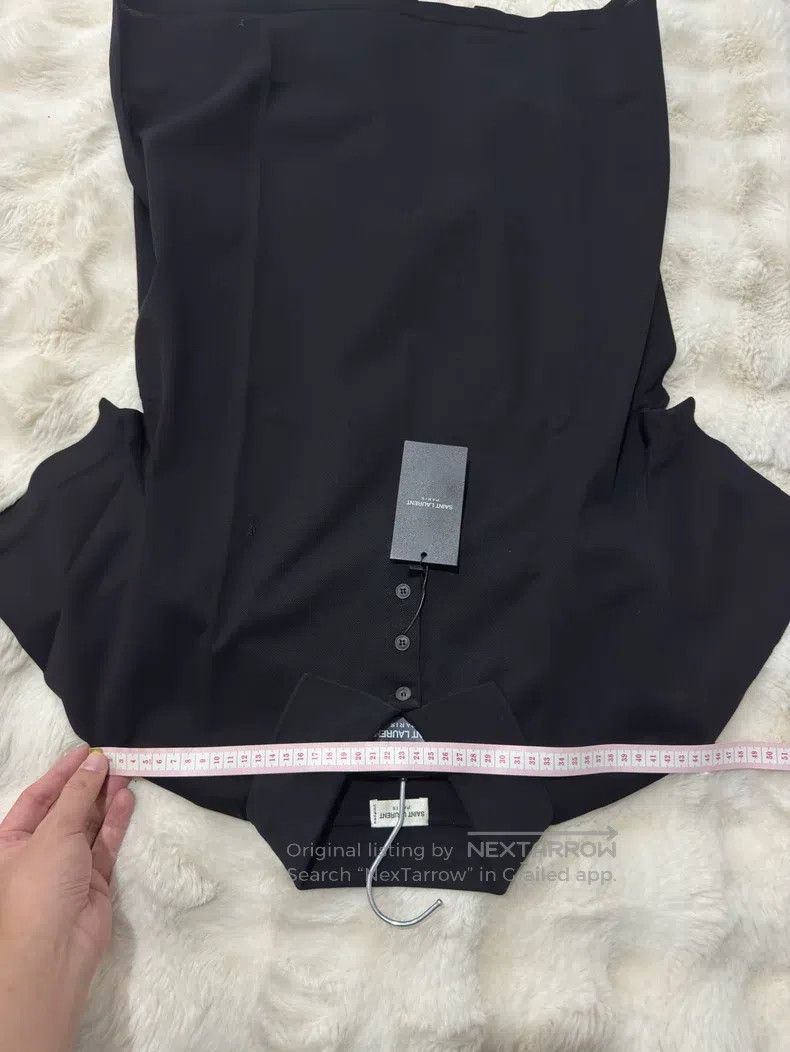 Saint Laurent Paris Saint Laurent Paris Men's Polo Shirt Size US XL / EU 56 / 4 - 4 Thumbnail