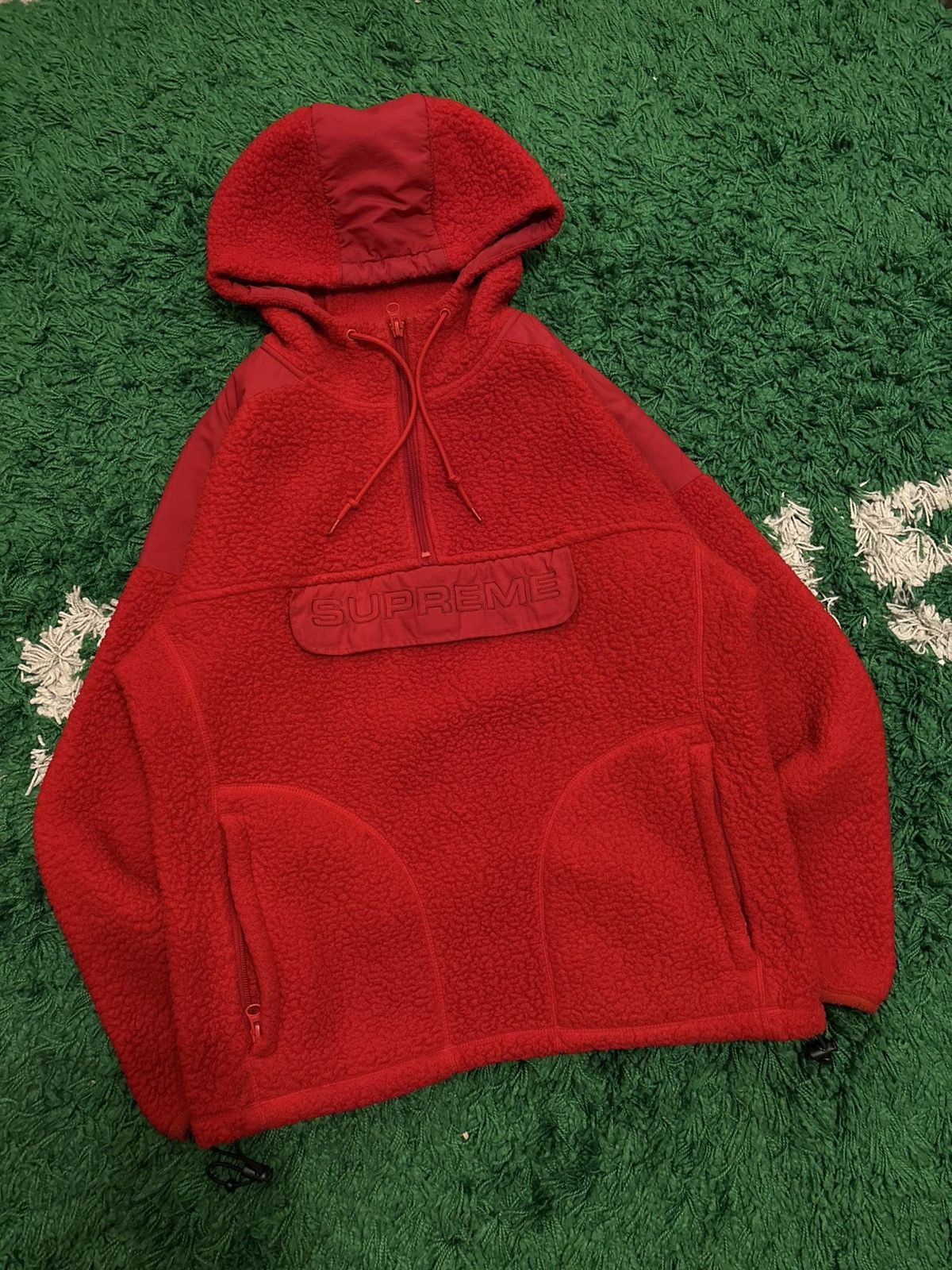 Supreme 2017 Supreme x Polartec Half-Zip Pullover Size US S / EU 44-46 / 1 - 2 Thumbnail