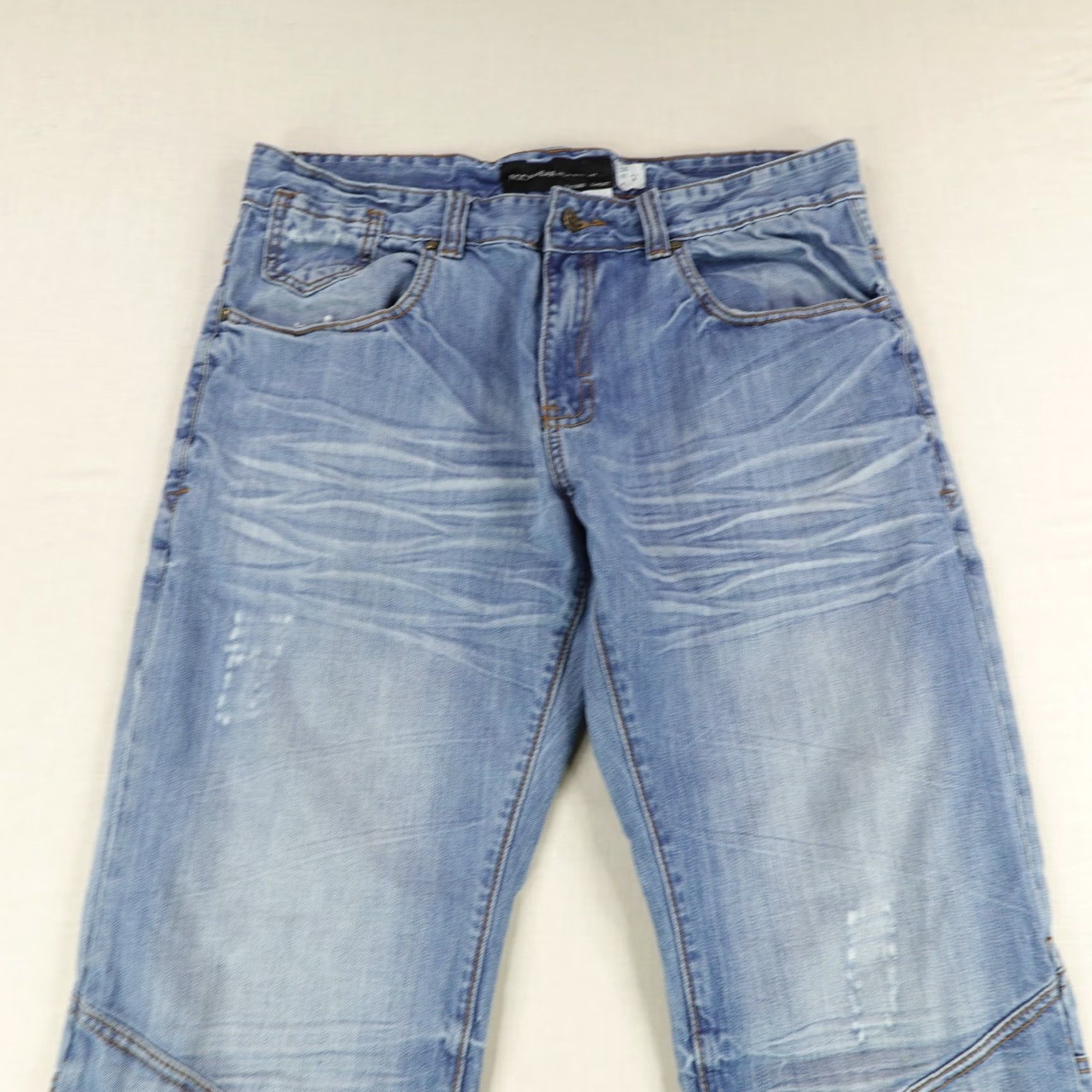 Rocawear VINTAGE Rocawear Jeans Mens 36 Blue Denim Bootcut Baggy Hip Hop Y2K Pants Regular Inseam 33 - Button Fly, Pockets, Logo - Size 36 Mens Blue Size US 36 / EU 52 - 2 Thumbnail