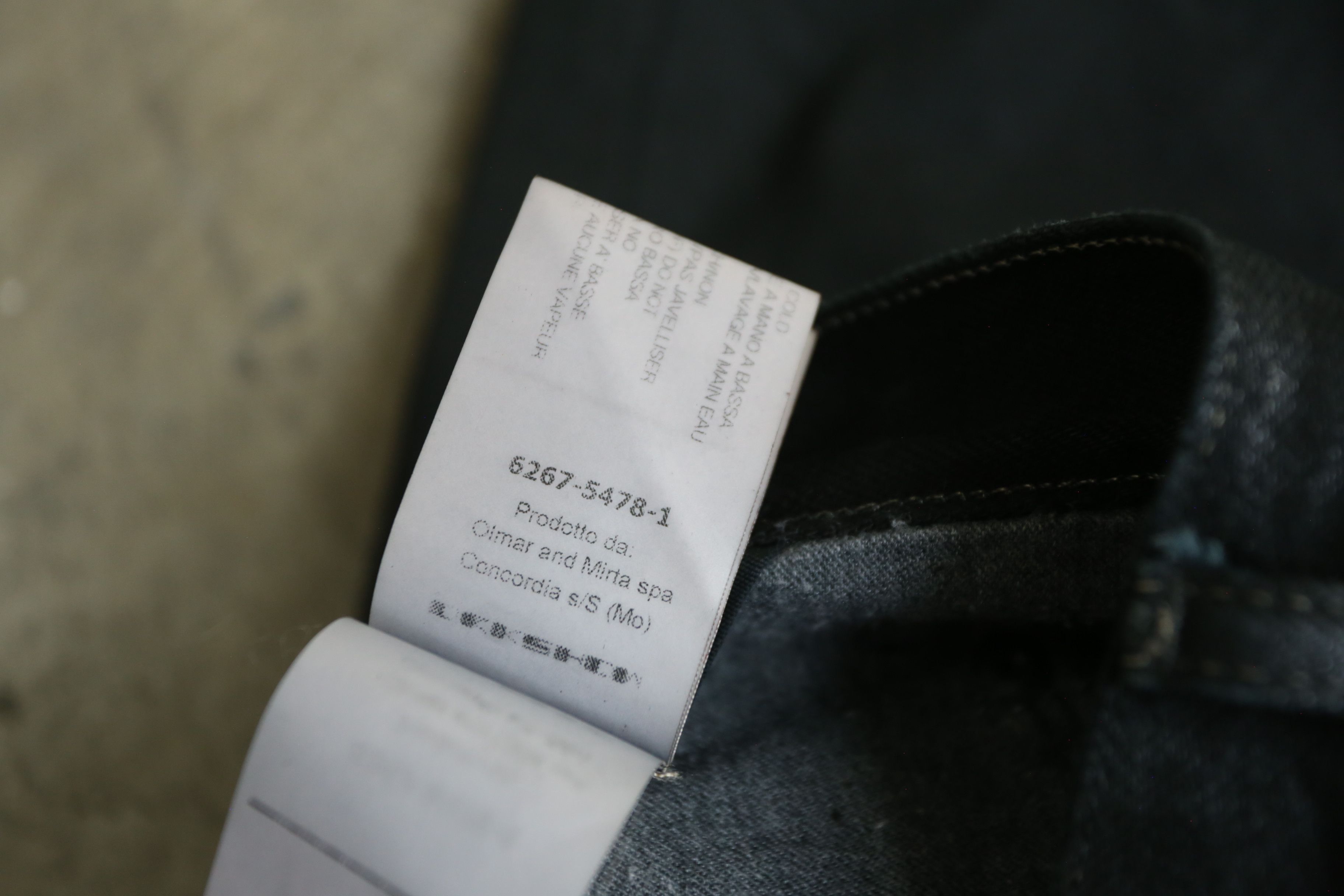 Rick Owens Drkshdw Rick Owens DRKSHDW - F/W 15 - Waxed Sphinx Cut Denim Jean Size US 30 / EU 46 - 6 Thumbnail