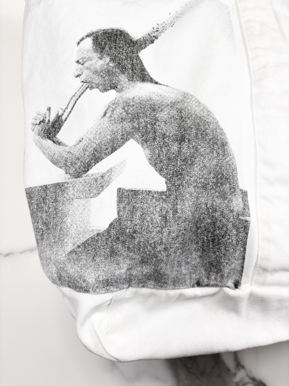 Rick Owens SS08 Rick Owens Creatch Suicide Blowjob Jumbo Tote Bag Size ONE SIZE - 7 Thumbnail