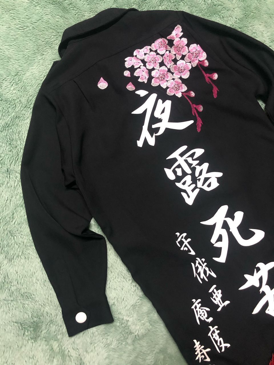 Japanese Brand JAPANESE BRAND EMBROIDERY HARDCORE YAKUZA JACKET RARE Size US M / EU 48-50 / 2 - 8 Thumbnail