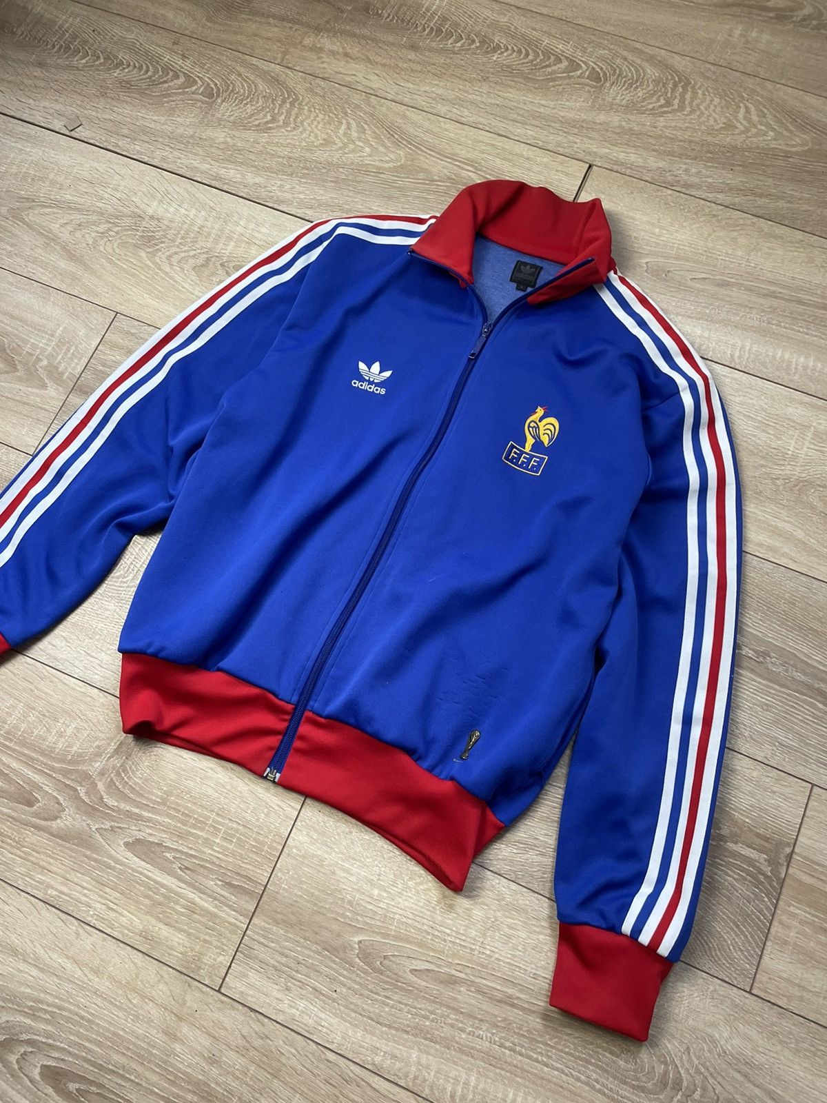 FRANCE 2006 NATIONAL TEAM FOOTBALL TRACK JACKET ADIDAS
