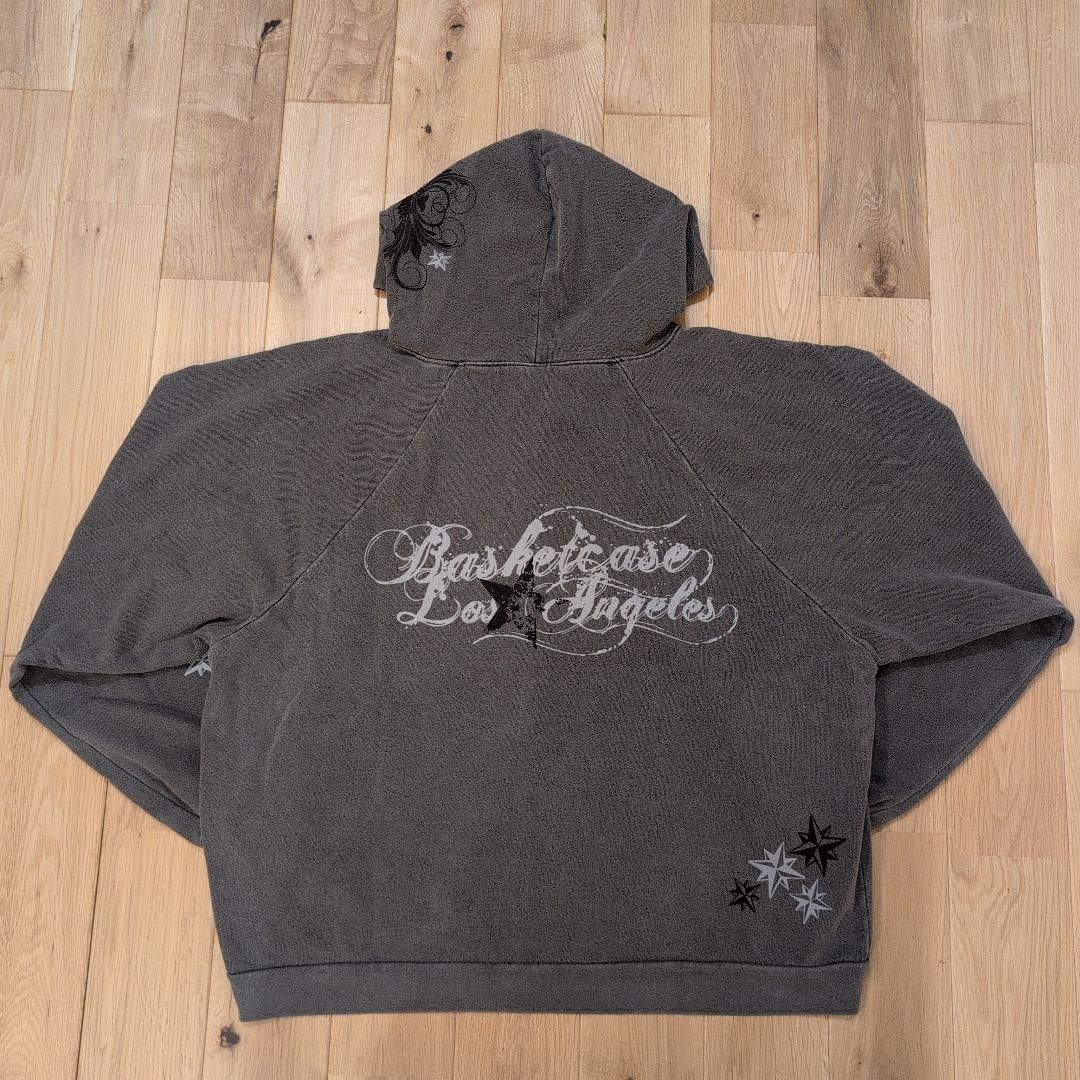 basketcase gallery Basketcase Gallery “LEXI v2” Zip Hoodie – Washed Black, XL Size US XL / EU 56 / 4 - 12 Thumbnail