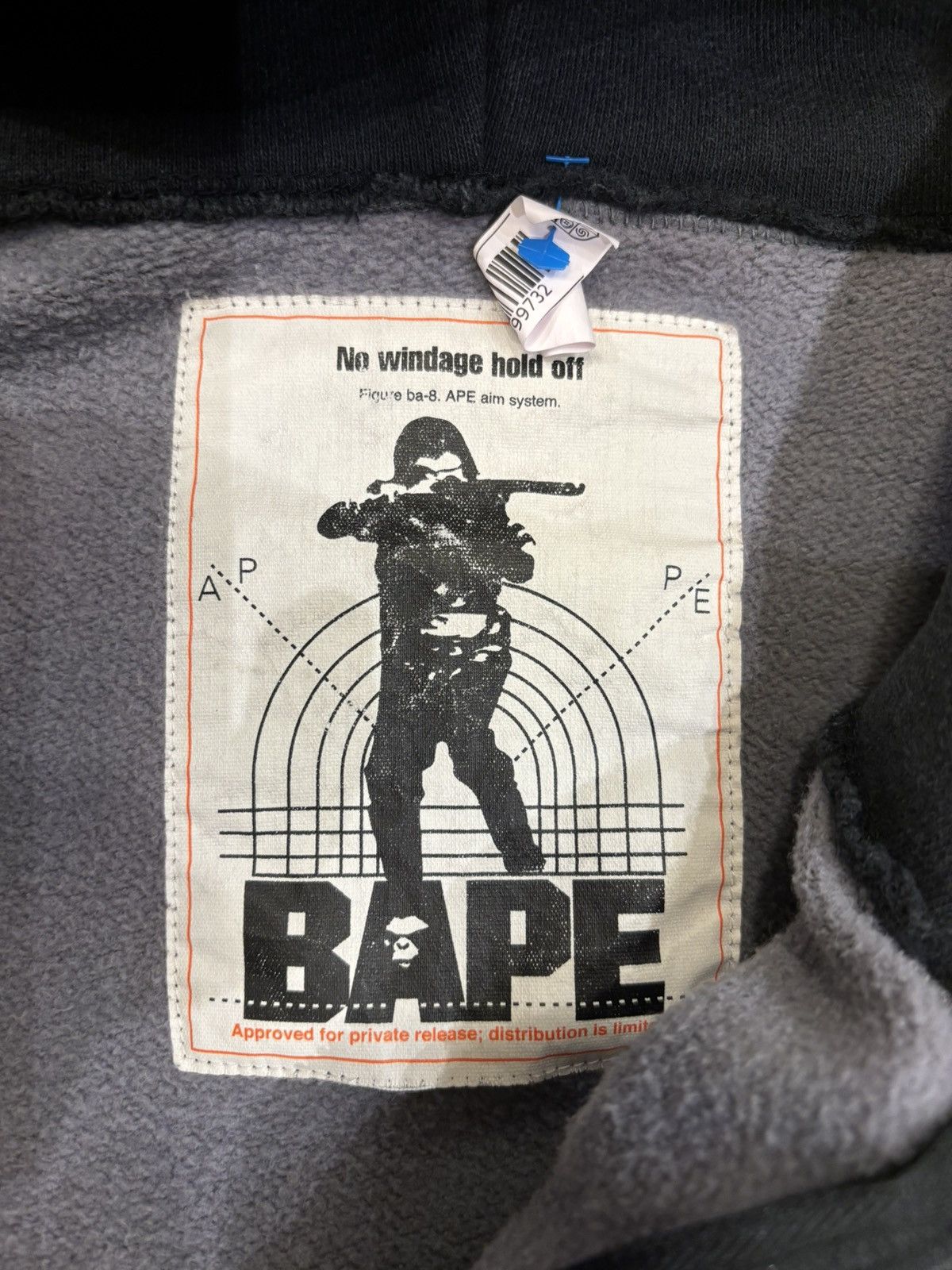 Bape Grey Camo Full Zip Hoodie