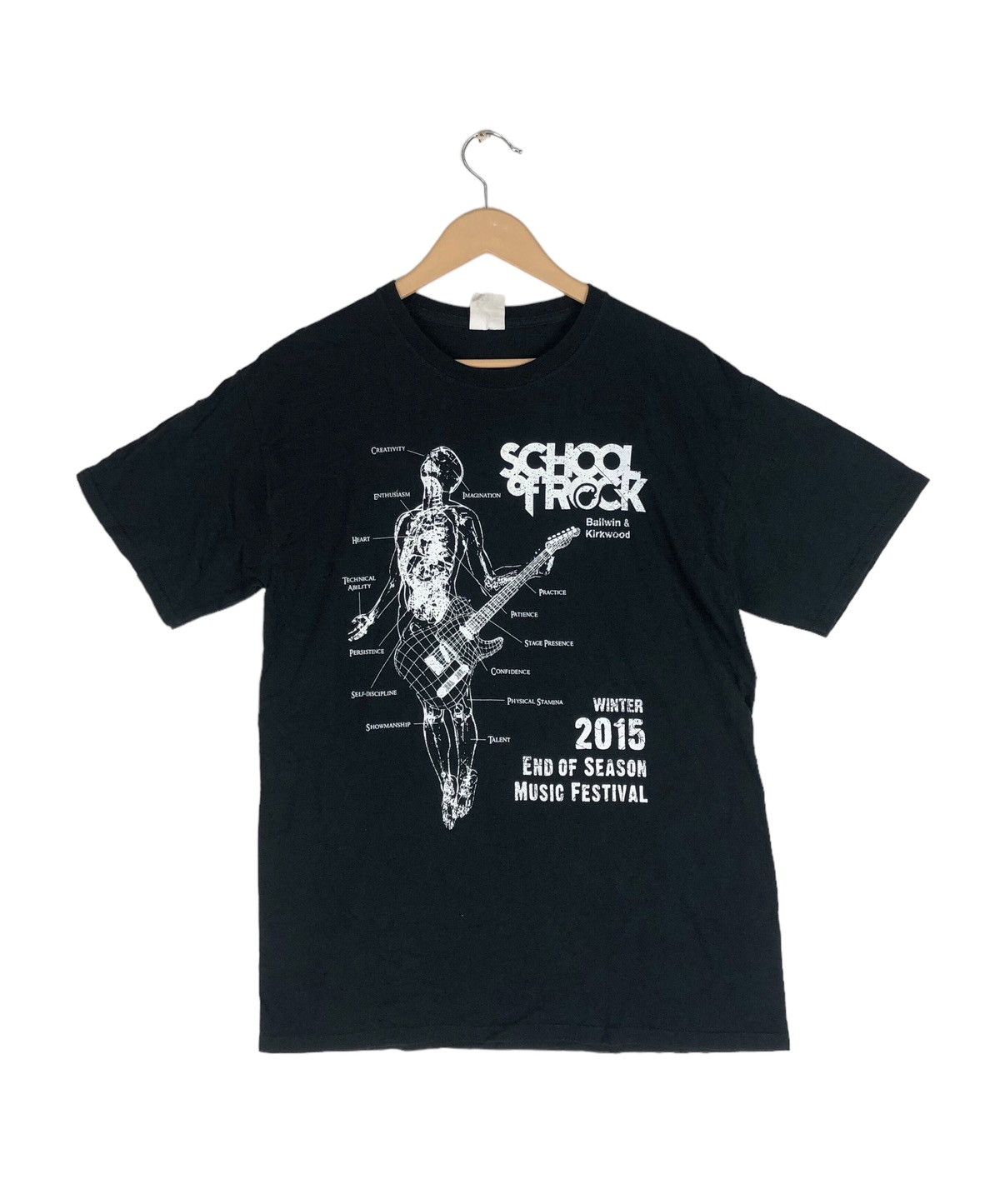 Band Tees × Japanese Brand School Of Rock Winter 2005 T shirt Size US M / EU 48-50 / 2 - 1 Thumbnail