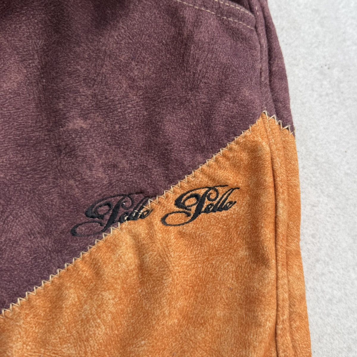 Pelle Pelle VTG Pelle Pelle Patchwork With A Y2K Baggy Fit/Cargo Pockets Size US XXL / EU 58 / 5 - 15 Thumbnail