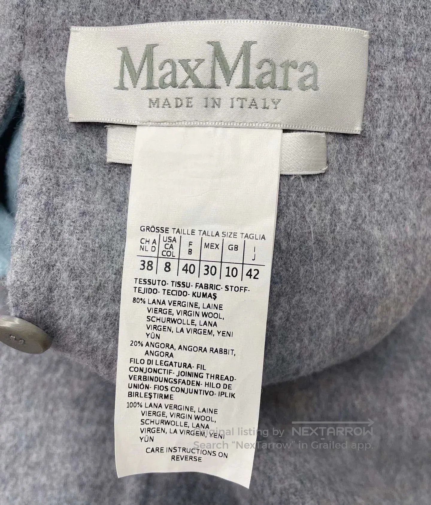 Other gray long MaxMara vest size 38. Size US M / EU 48-50 / 2 - 4 Thumbnail
