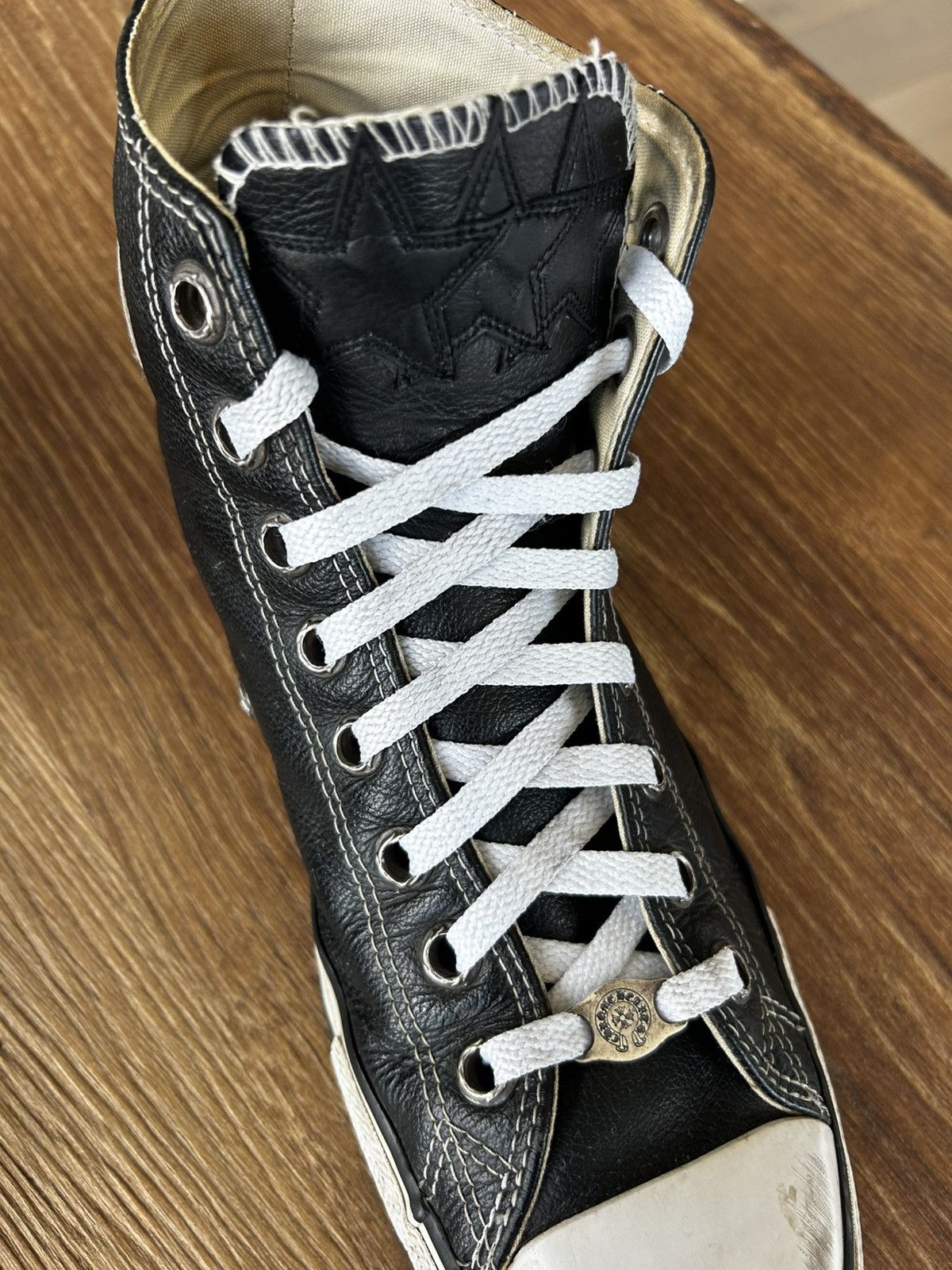 CHROME HEARTS CROSS PATCH .925 SILVER CONVERSE