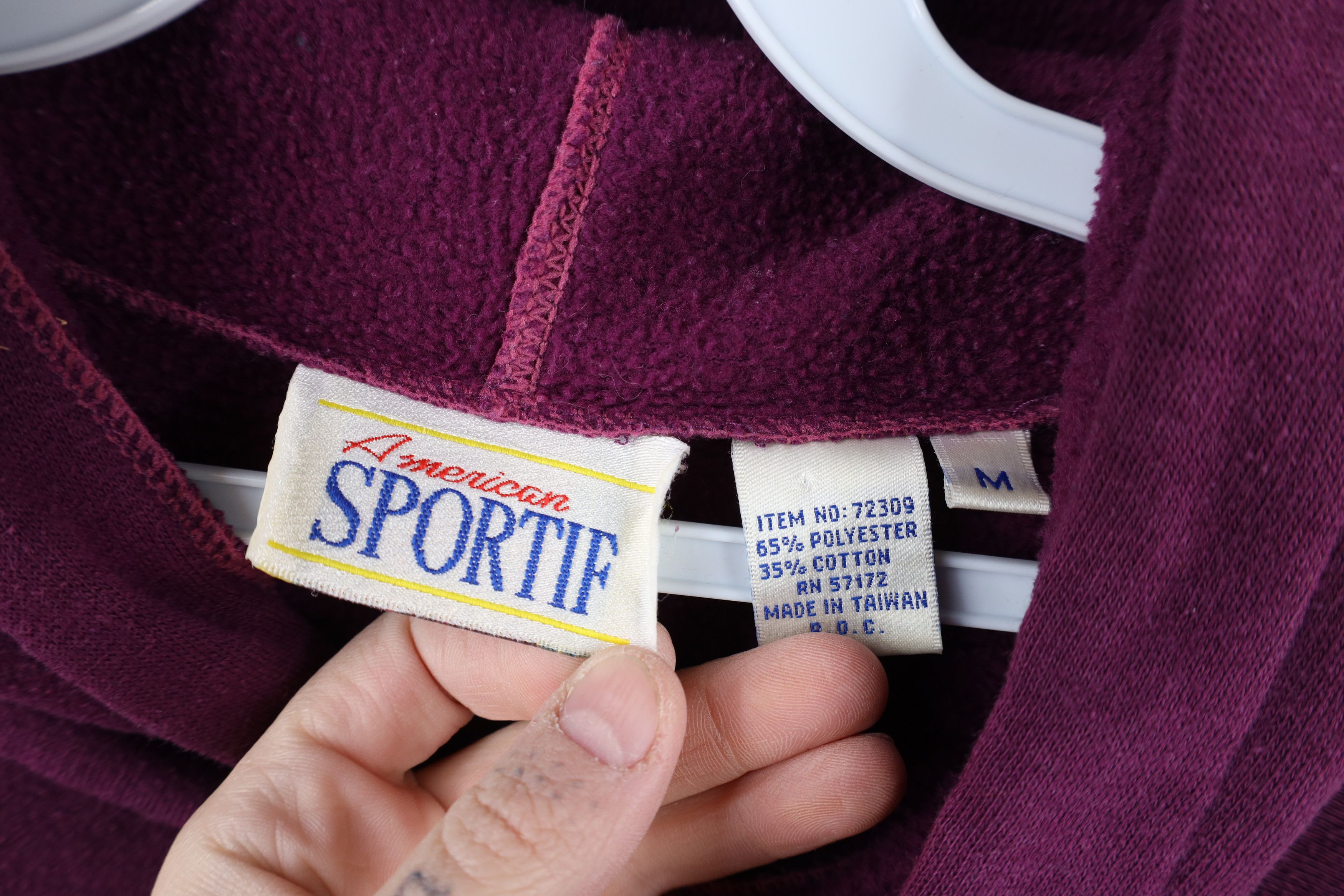 Vintage Vintage 90s Streetwear Southwestern Hoodie Sweatshirt Size M / US 6-8 / IT 42-44 - 5 Thumbnail