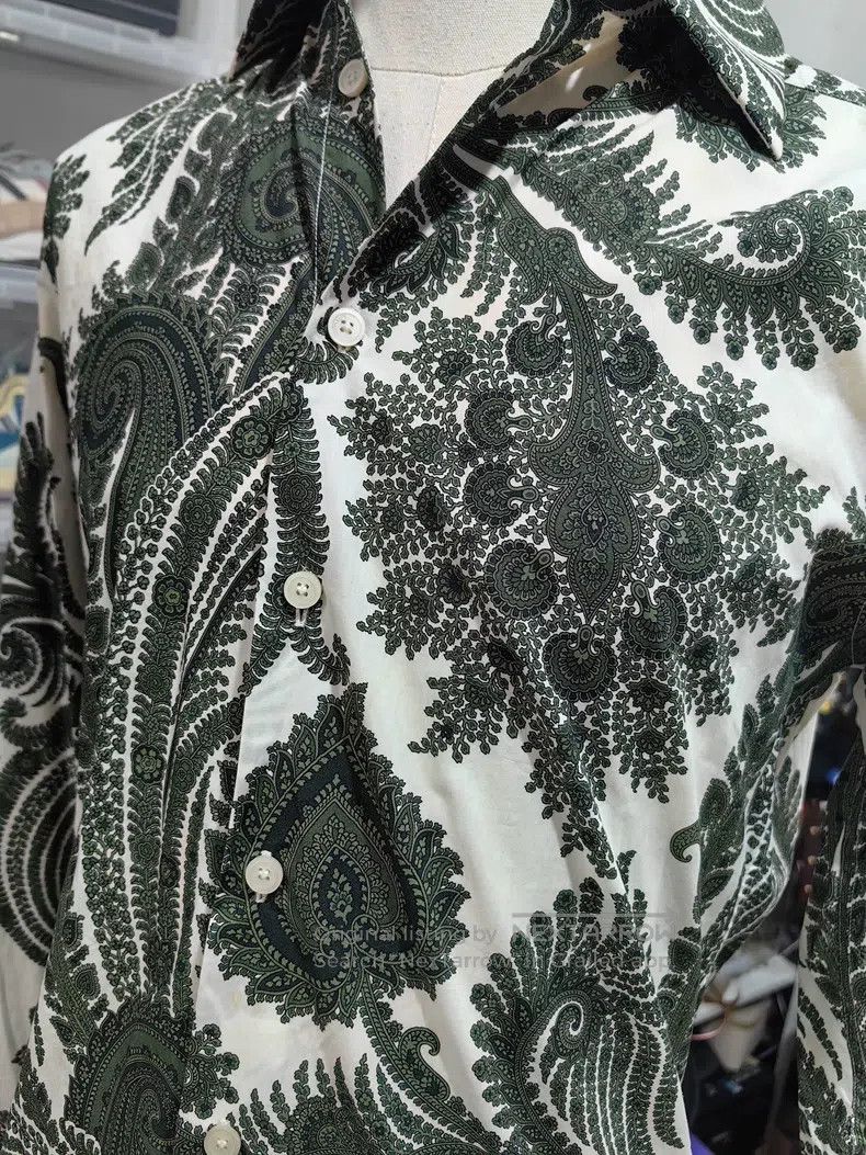 Givenchy Givenchy Mandarin Collar Floral Shirt Size XS / US 0-2 / IT 36-38 - 3 Thumbnail