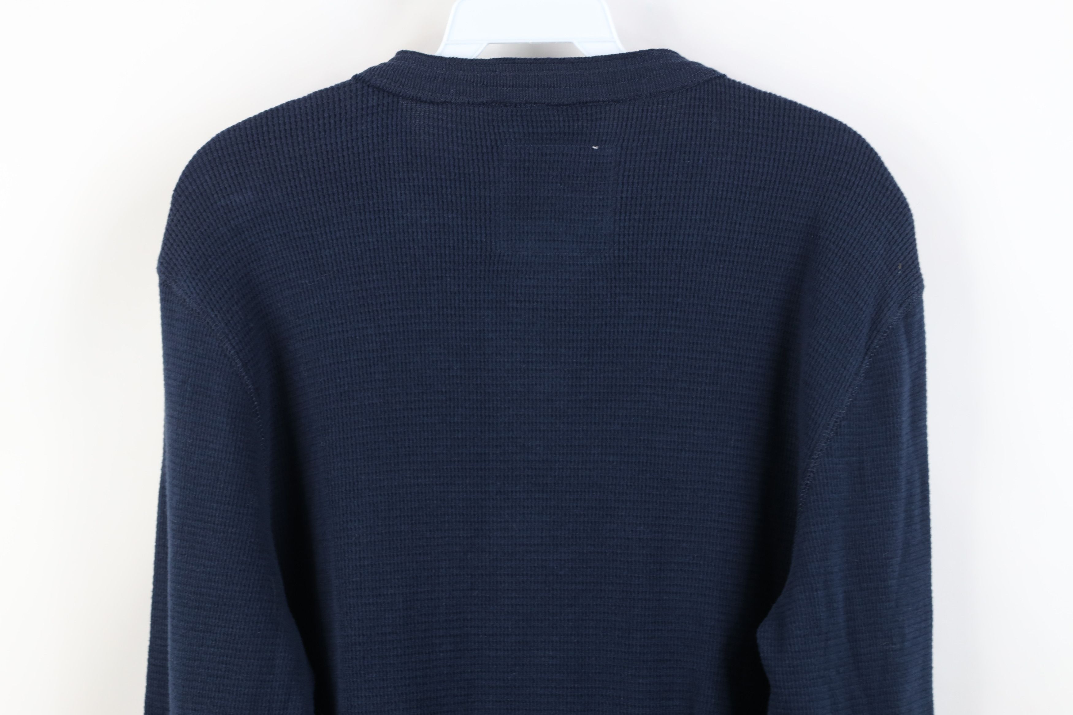Aeropostale Deadstock Vintage Y2K Aeropostale Waffle Knit Henley T-Shirt Size US M / EU 48-50 / 2 - 13 Thumbnail