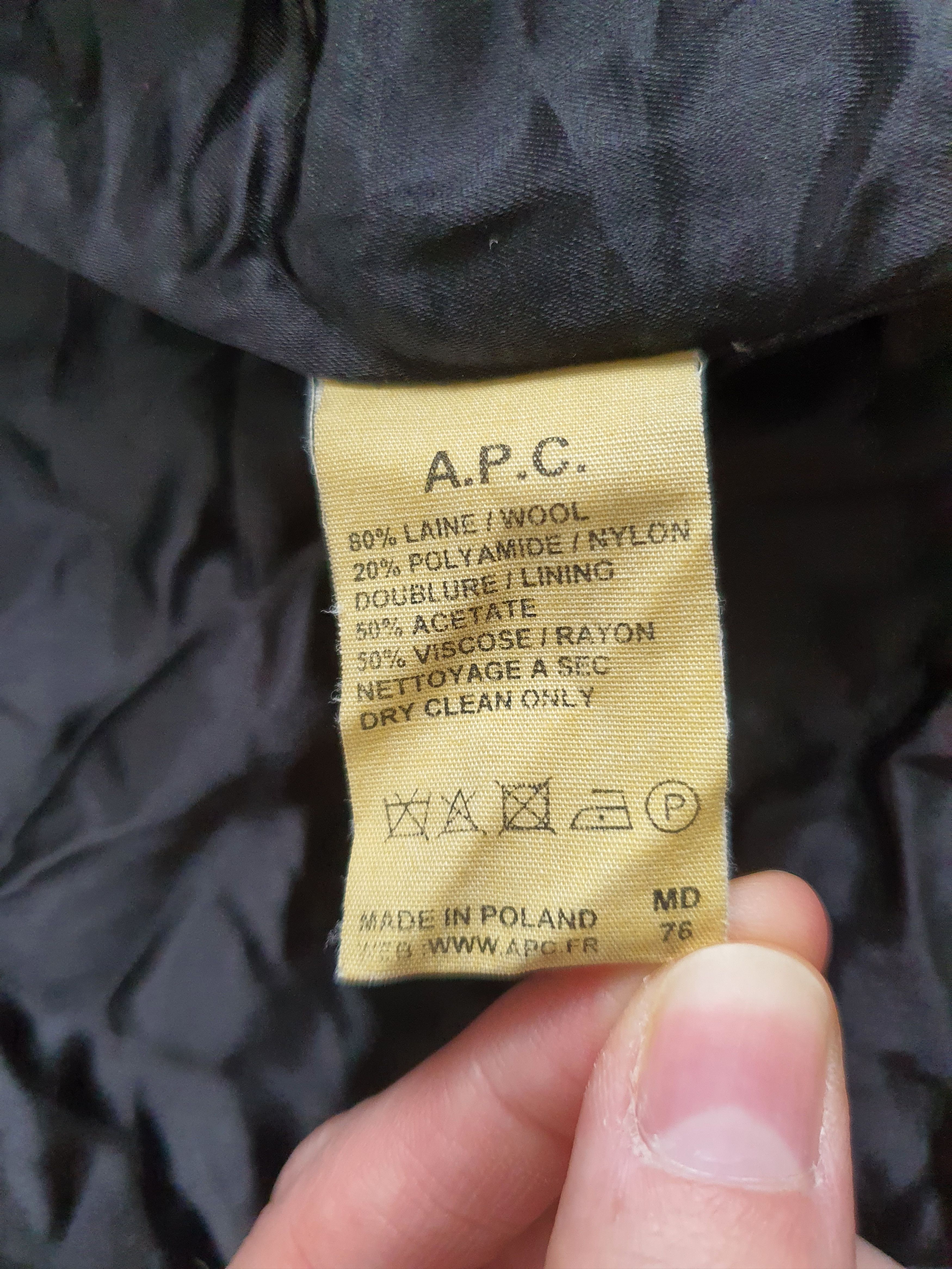 A.P.C. A.P.C. (JAPAN) - Unisex Wool Duffle Coat w Hood - Gray Size US S / EU 44-46 / 1 - 6 Thumbnail