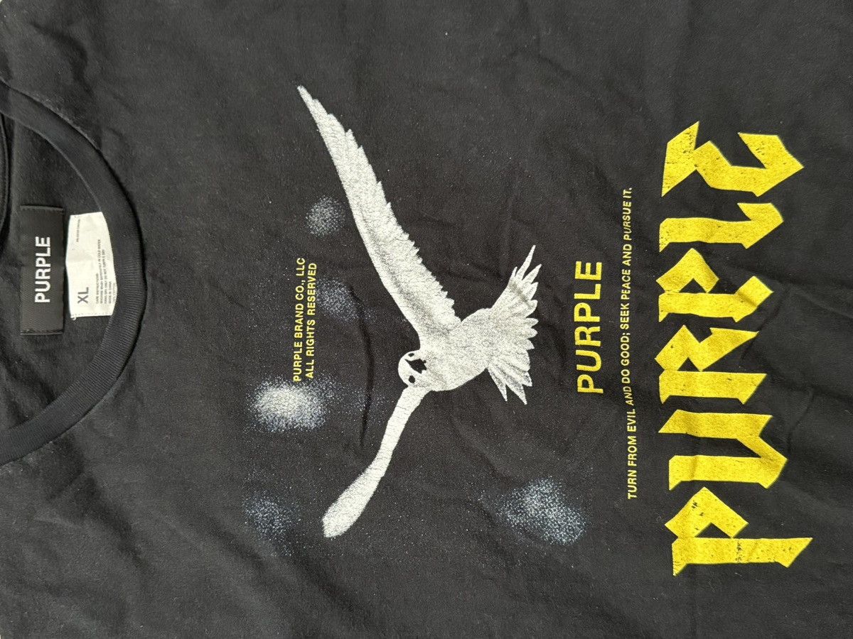 Purple Brand Purple brand concert tee Size US XL / EU 56 / 4 - 2 Thumbnail