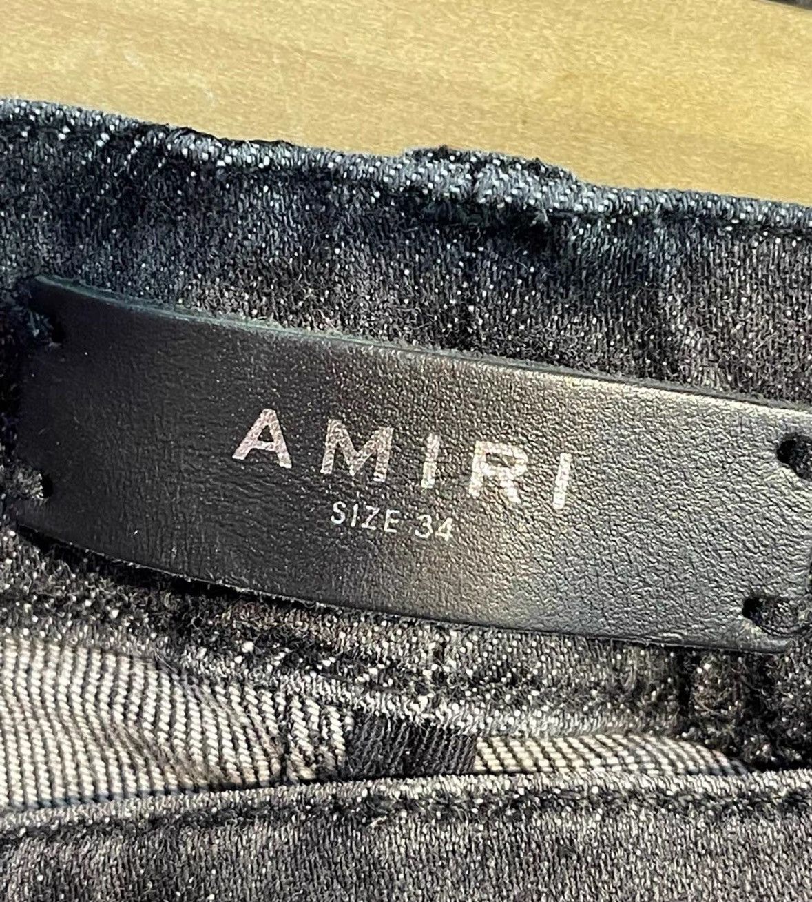 Amiri Amiri Black splashed ink jeans 2506-Nextarrow Size US 34 / EU 50 - 3 Thumbnail