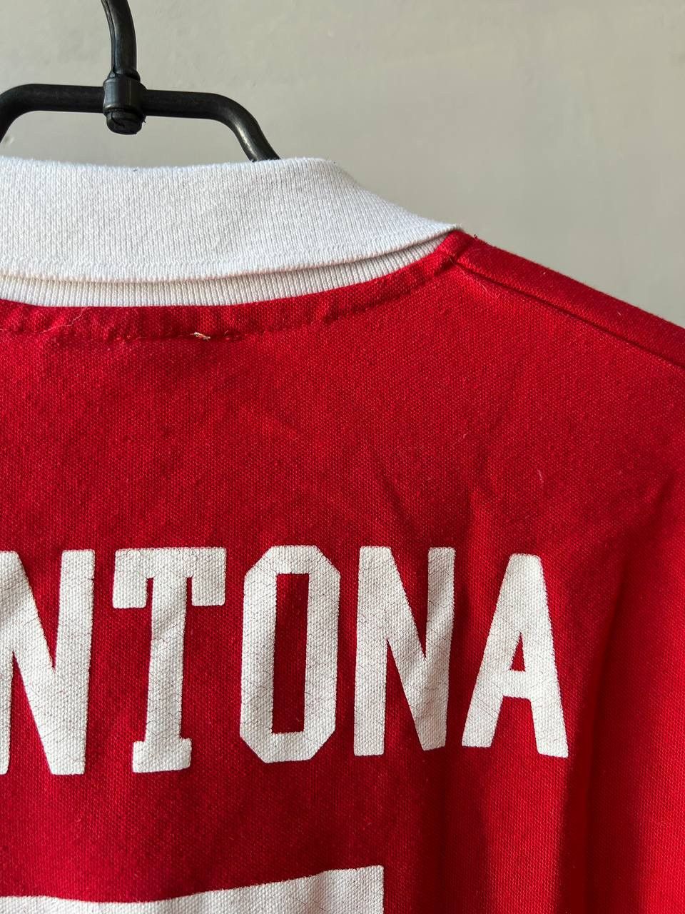 Sports Specialties 1980/82 MANCHESTER UNITED #7 CANTONA RETRO SOCCER SHIRT XL Size US XL / EU 56 / 4 - 12 Thumbnail