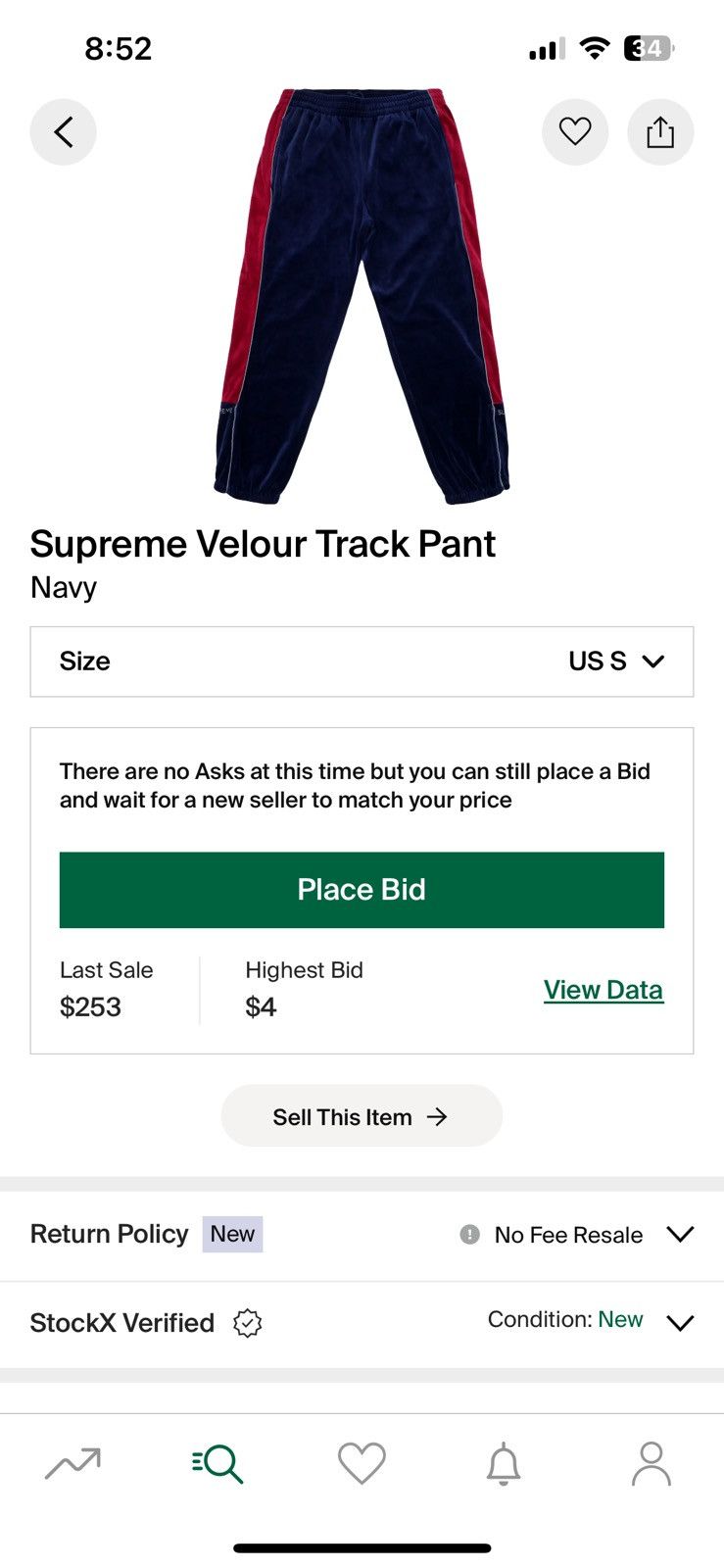 Supreme Supreme velour track suit Size US M / EU 48-50 / 2 - 2 Thumbnail