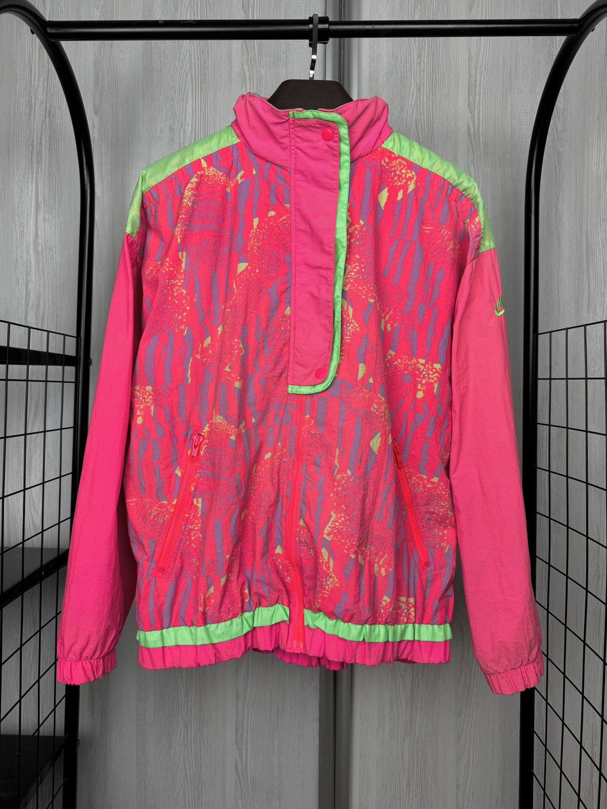 Nike Nike Air vintage 90s tennis retro windbreaker jacket size S Size S / US 4 / IT 40 - 2 Thumbnail