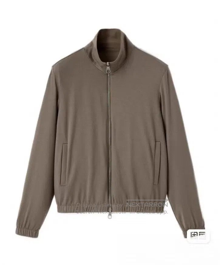 Loro Piana Loro Piana Classic Bomber Jacket, Two-Way Wear, Mink Brown Size US M / EU 48-50 / 2 - 6 Thumbnail