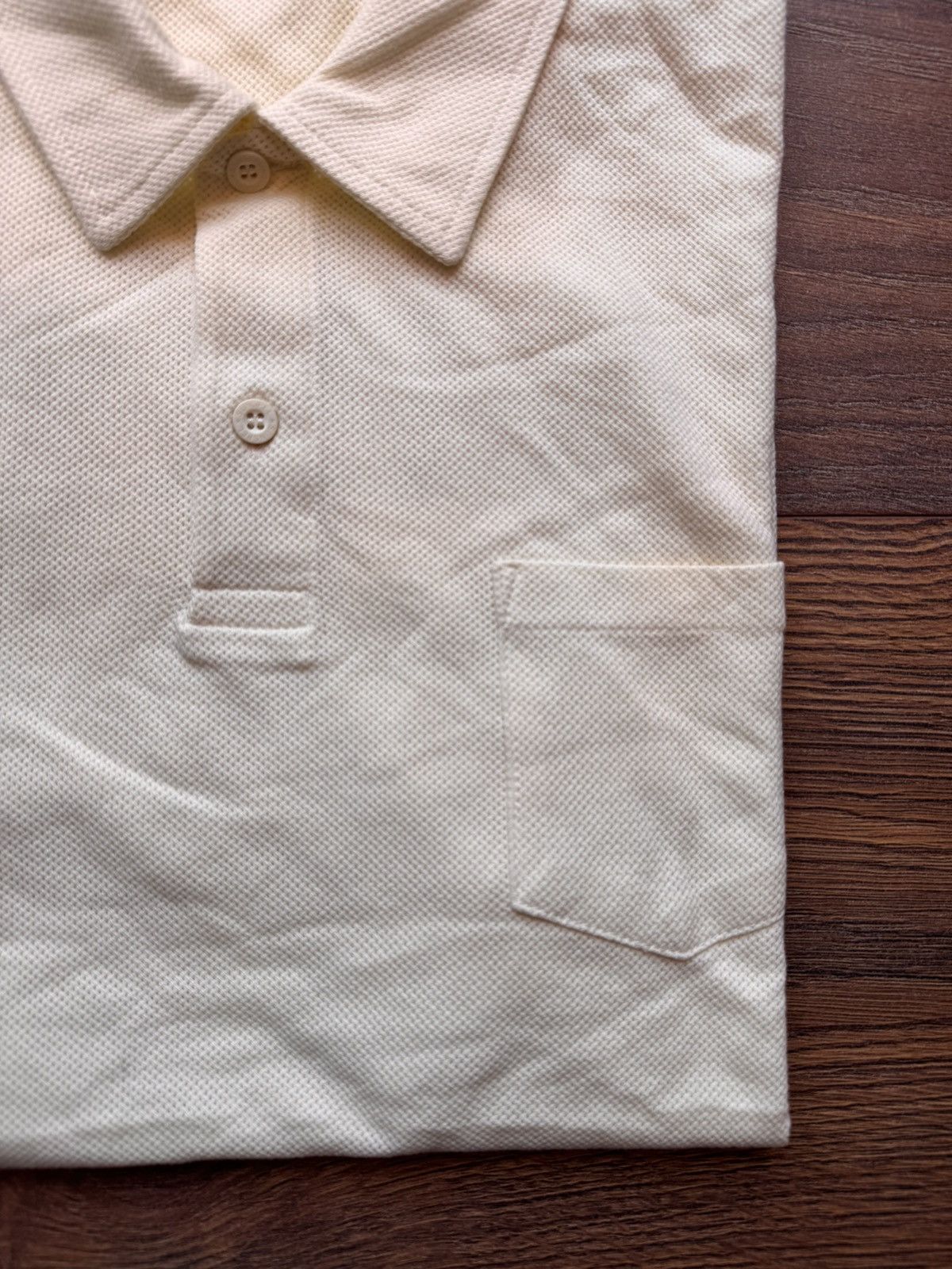 Sunspel Sunspel Beige Riviera Polo - Size L Size US L / EU 52-54 / 3 - 3 Thumbnail