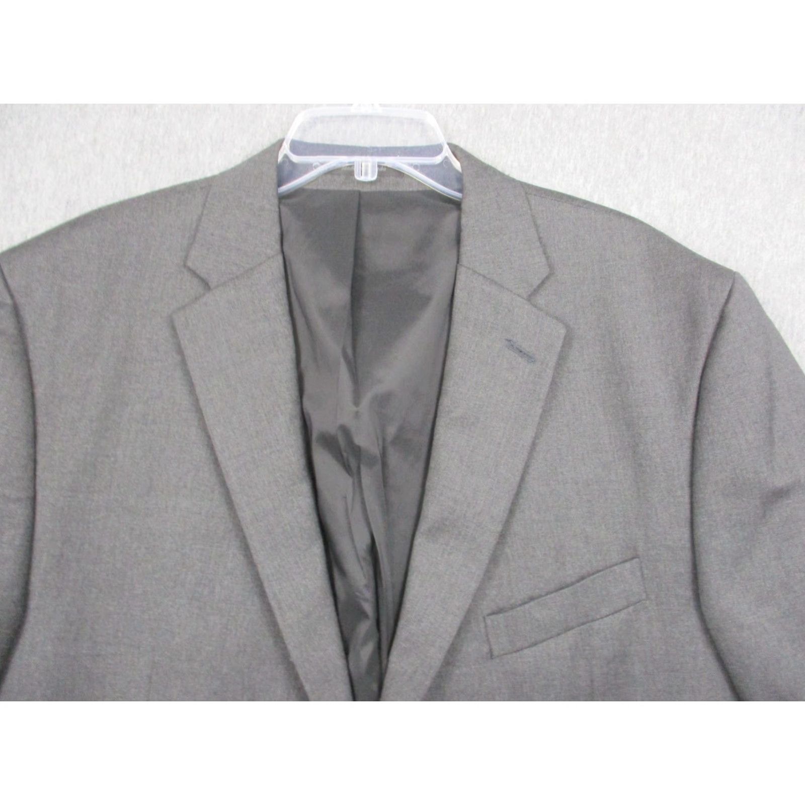 Ralph Lauren Lauren Ralph Lauren Blazer Mens 48R Gray Wool Sport Coat Suit Jacket Classic Fit Size 48R - 2 Thumbnail