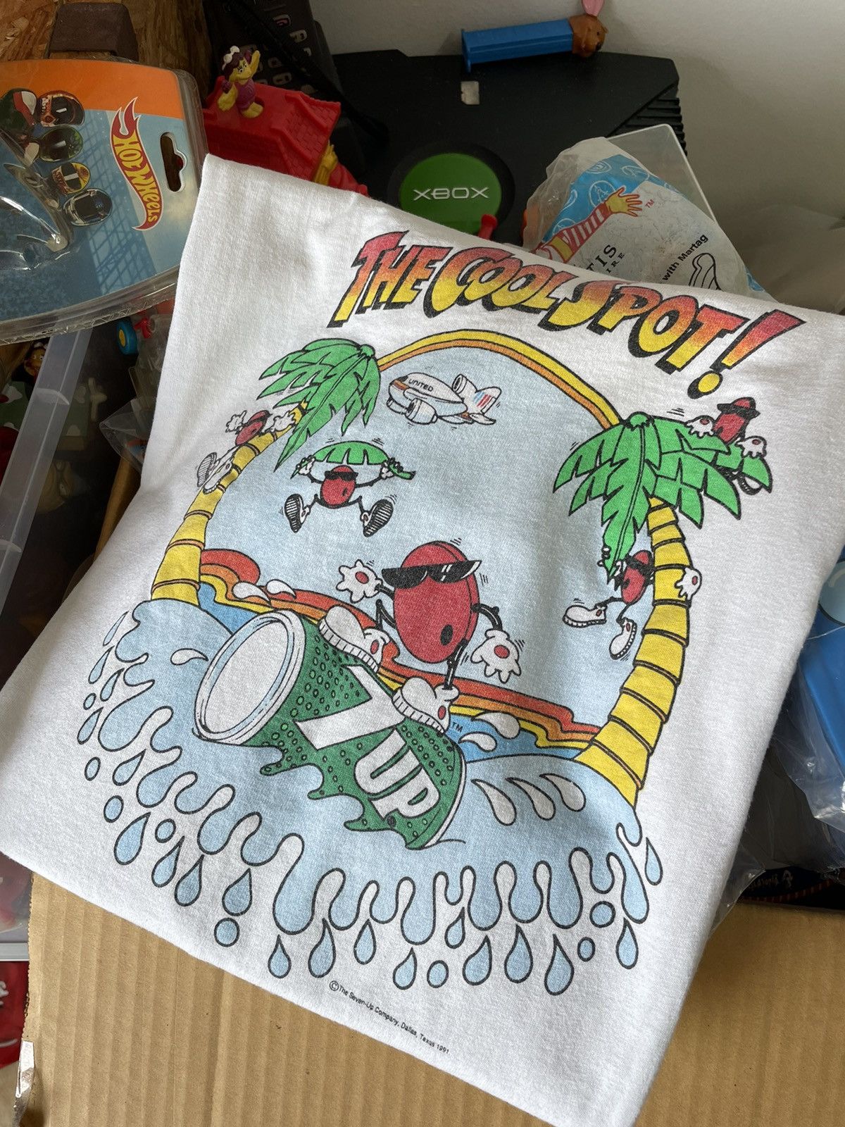 Vintage 7 Up 1991 Size US L / EU 52-54 / 3 - 1 Thumbnail