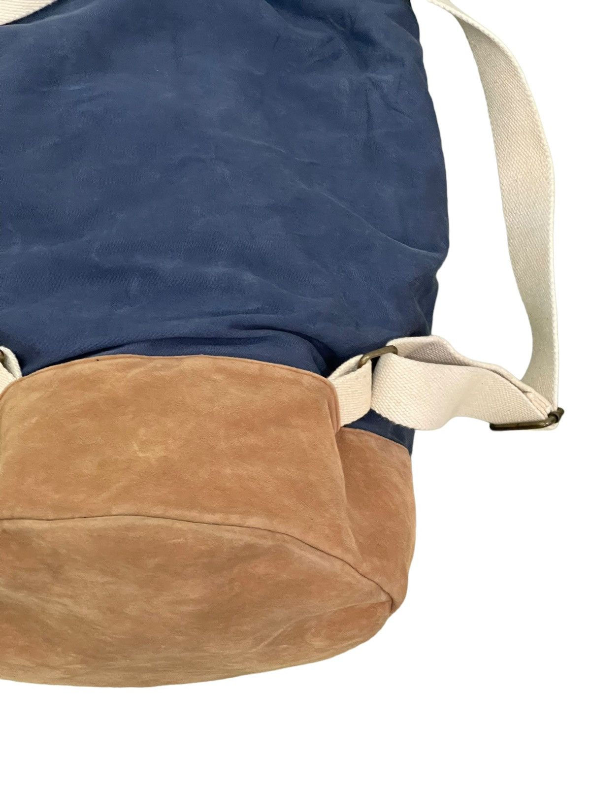 Japanese Brand Backpack R. Newbold Cotton Canvas Leather Bag 1🟩 Size ONE SIZE - 13 Thumbnail