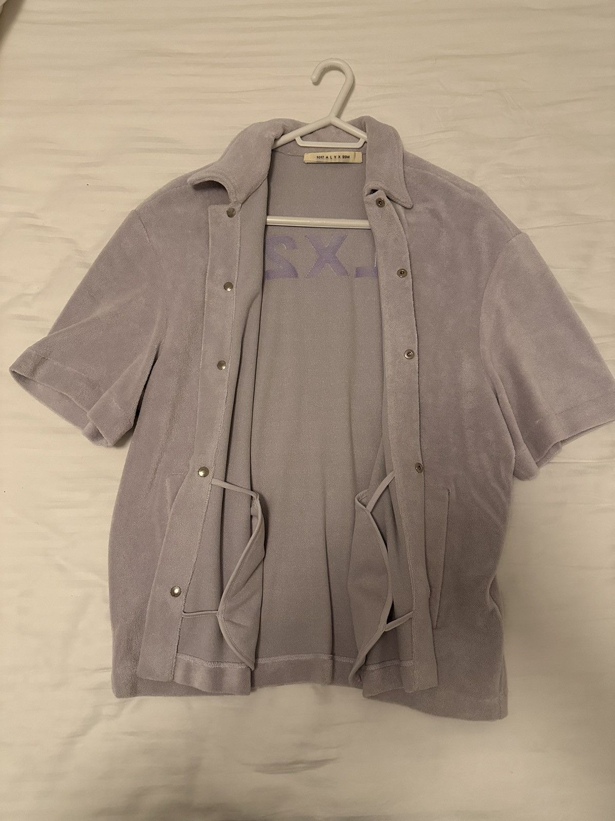1017 ALYX 9SM 1017 ALYX 9SM Towelling Shirt in Lilac Size US M / EU 48-50 / 2 - 9 Thumbnail