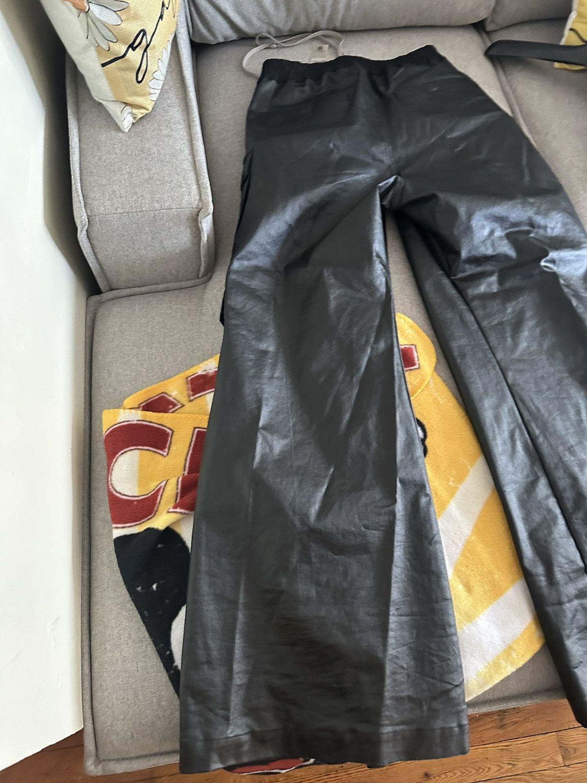 Rick Owens × Rick Owens Drkshdw Rick owens porterville cargobelas waxed denim pants Size US 32 / EU 48 - 6 Thumbnail