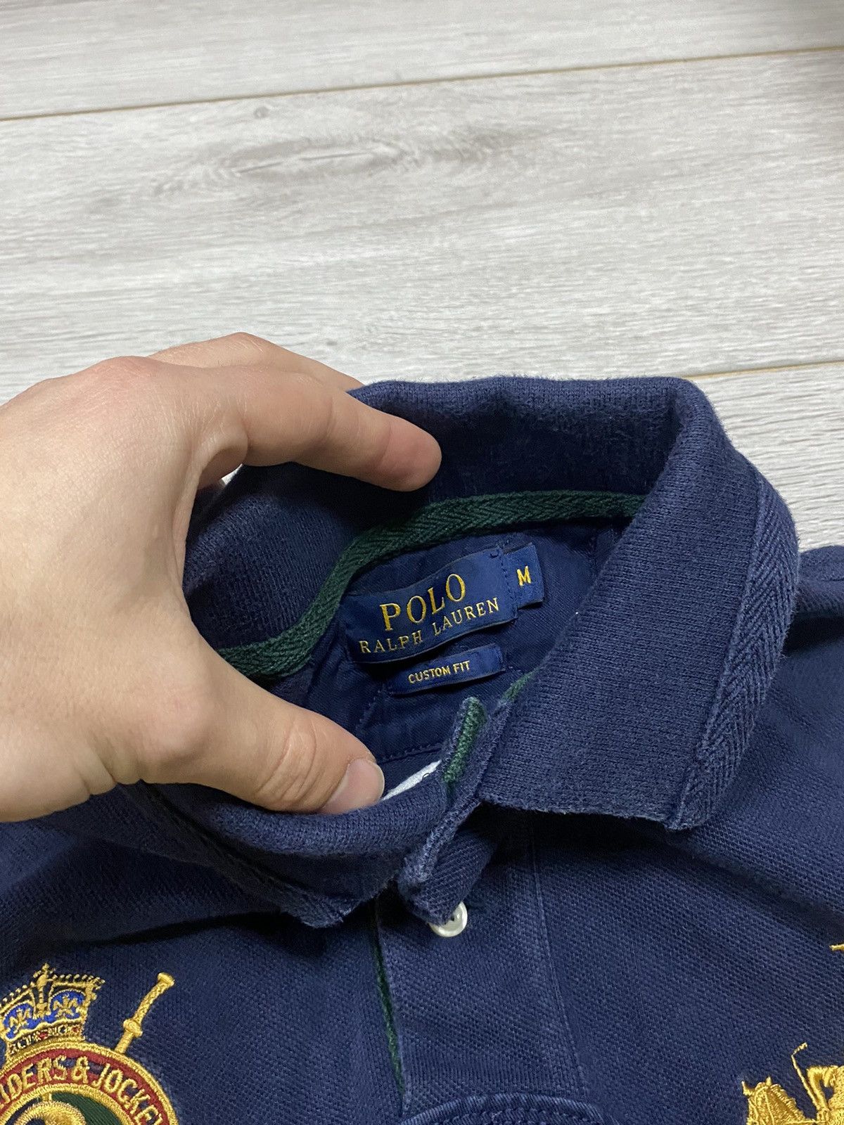 Vintage Polo Ralph Lauren big 2 logo Carti Embroider Horse Riders Size US M / EU 48-50 / 2 - 7 Thumbnail