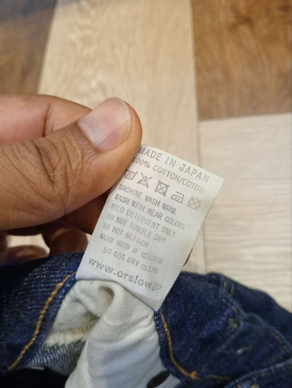 Beams Plus × Orslow ORSLOW JAPAN x BEAMS LOT 701ZBB INDIGO DENIM SELVEDGE PANTS Size US 27 - 8 Thumbnail