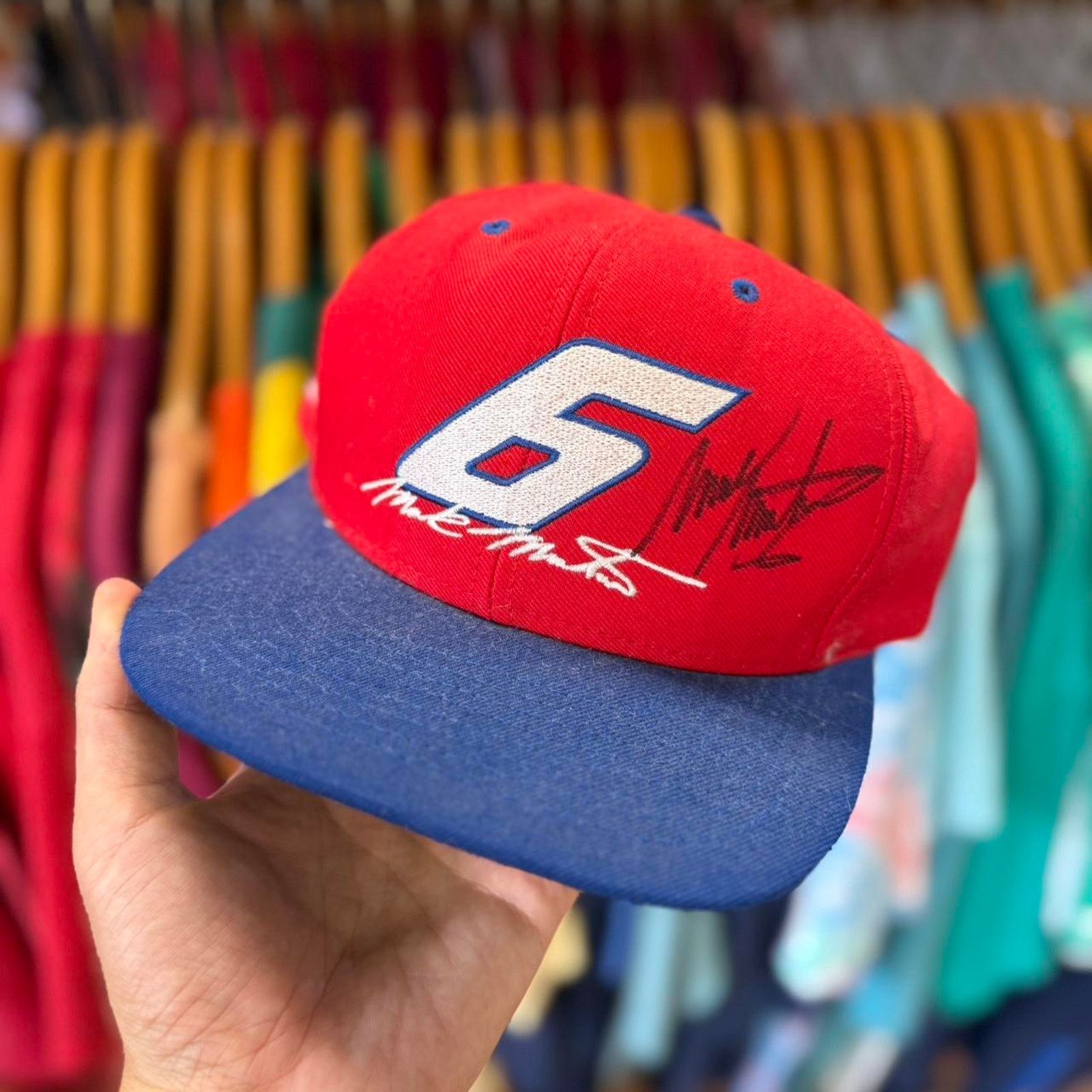 NASCAR × Vintage Vintage 90s Mark Martin NASCAR Racing Race Car Snapback Size ONE SIZE - 8 Thumbnail
